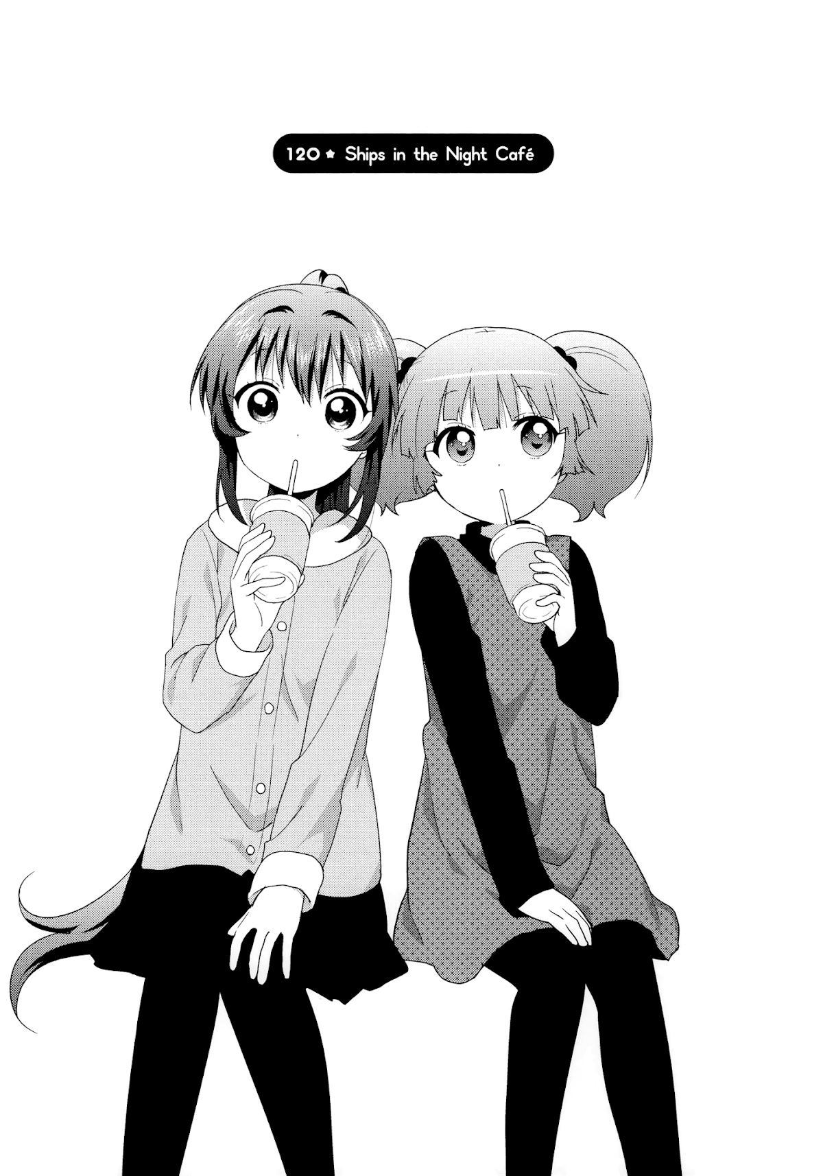Yuru Yuri Chapter 120 page 1 - Chapter 120: Ships in The Night Café