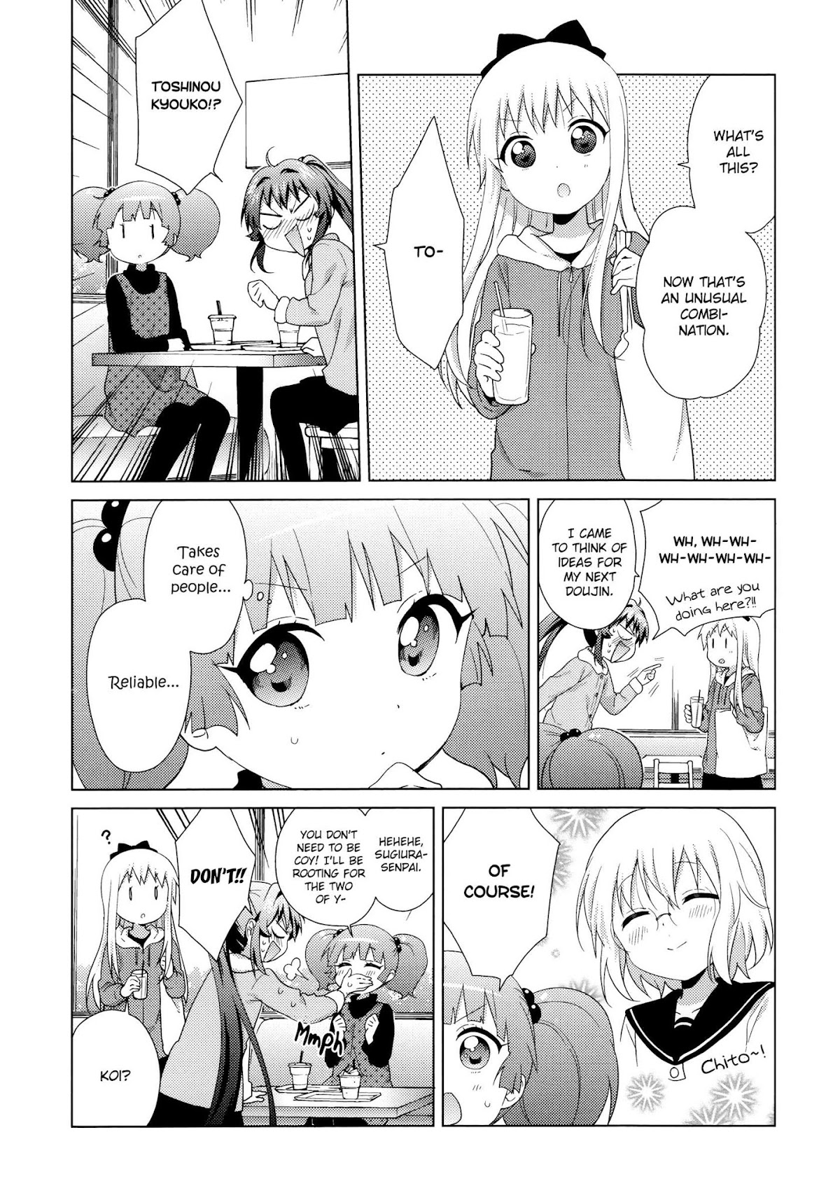 Yuru Yuri Chapter 120 page 12 - Chapter 120: Ships in The Night Café