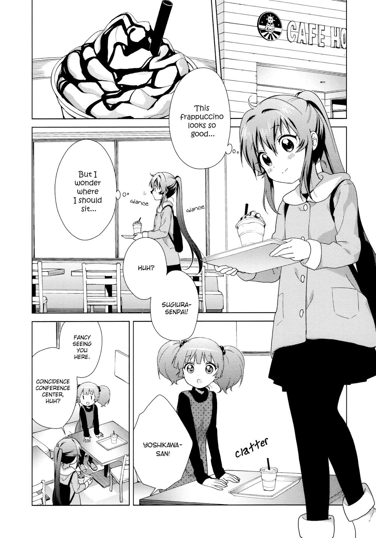 Yuru Yuri Chapter 120 page 2 - Chapter 120: Ships in The Night Café