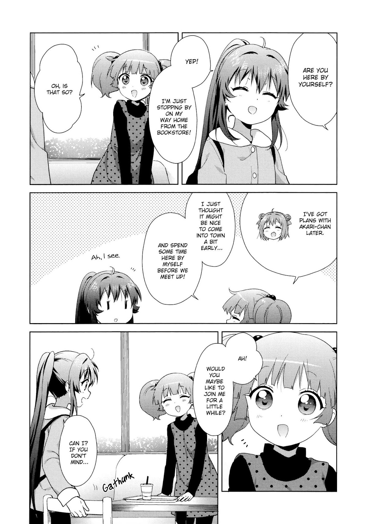 Yuru Yuri Chapter 120 page 3 - Chapter 120: Ships in The Night Café