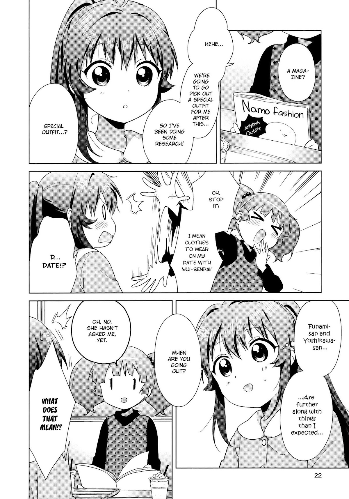 Yuru Yuri Chapter 120 page 4 - Chapter 120: Ships in The Night Café