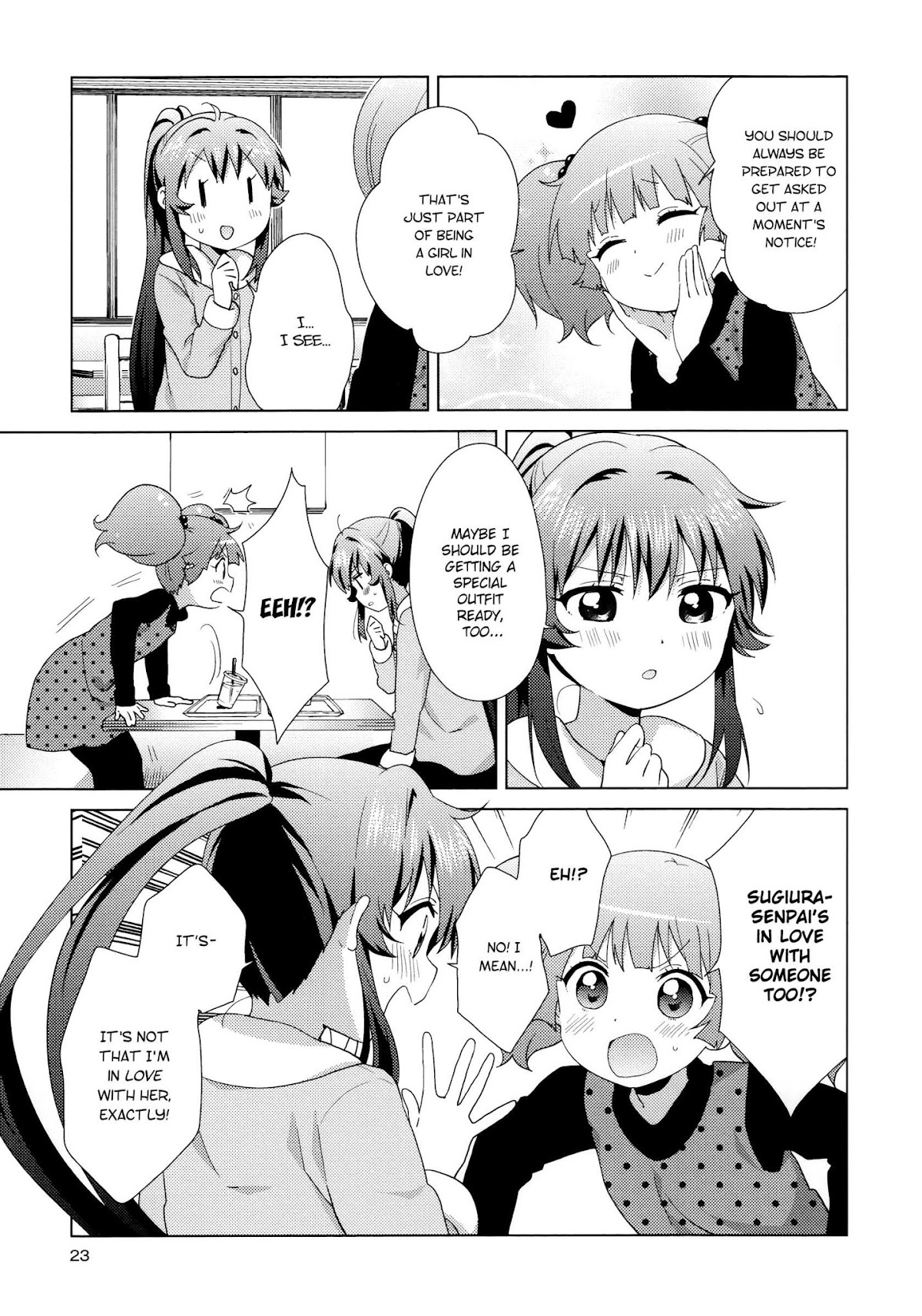Yuru Yuri Chapter 120 page 5 - Chapter 120: Ships in The Night Café