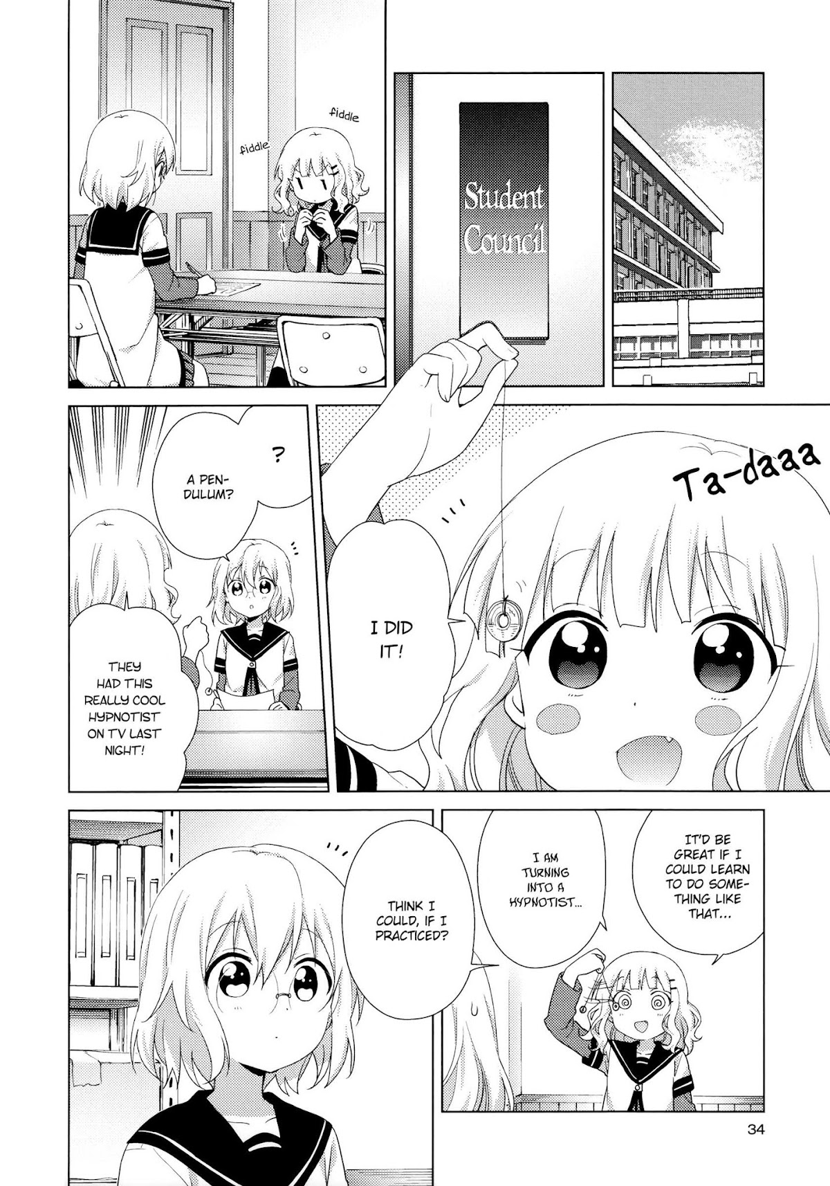 Yuru Yuri Chapter 121 page 2 - Chapter 121: You are Getting Very Sleepy...
