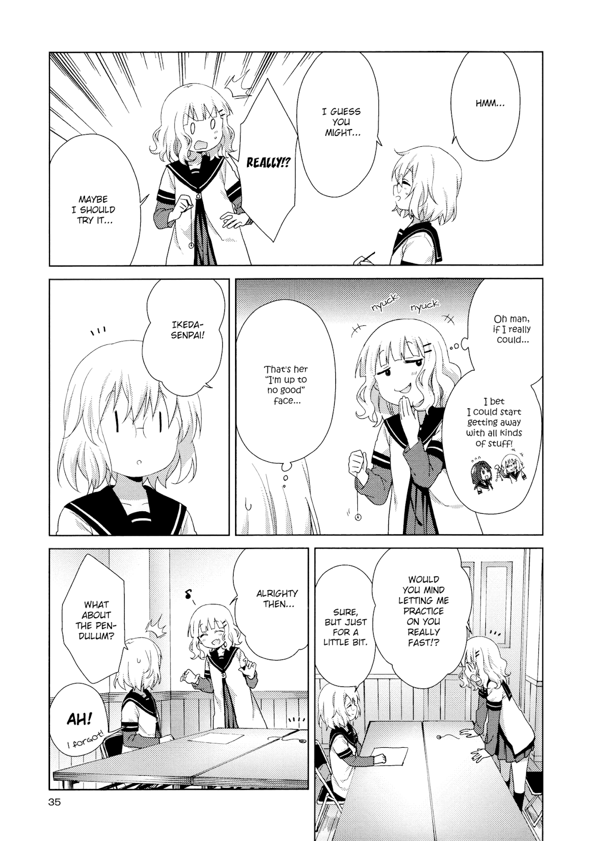 Yuru Yuri Chapter 121 page 3 - Chapter 121: You are Getting Very Sleepy...