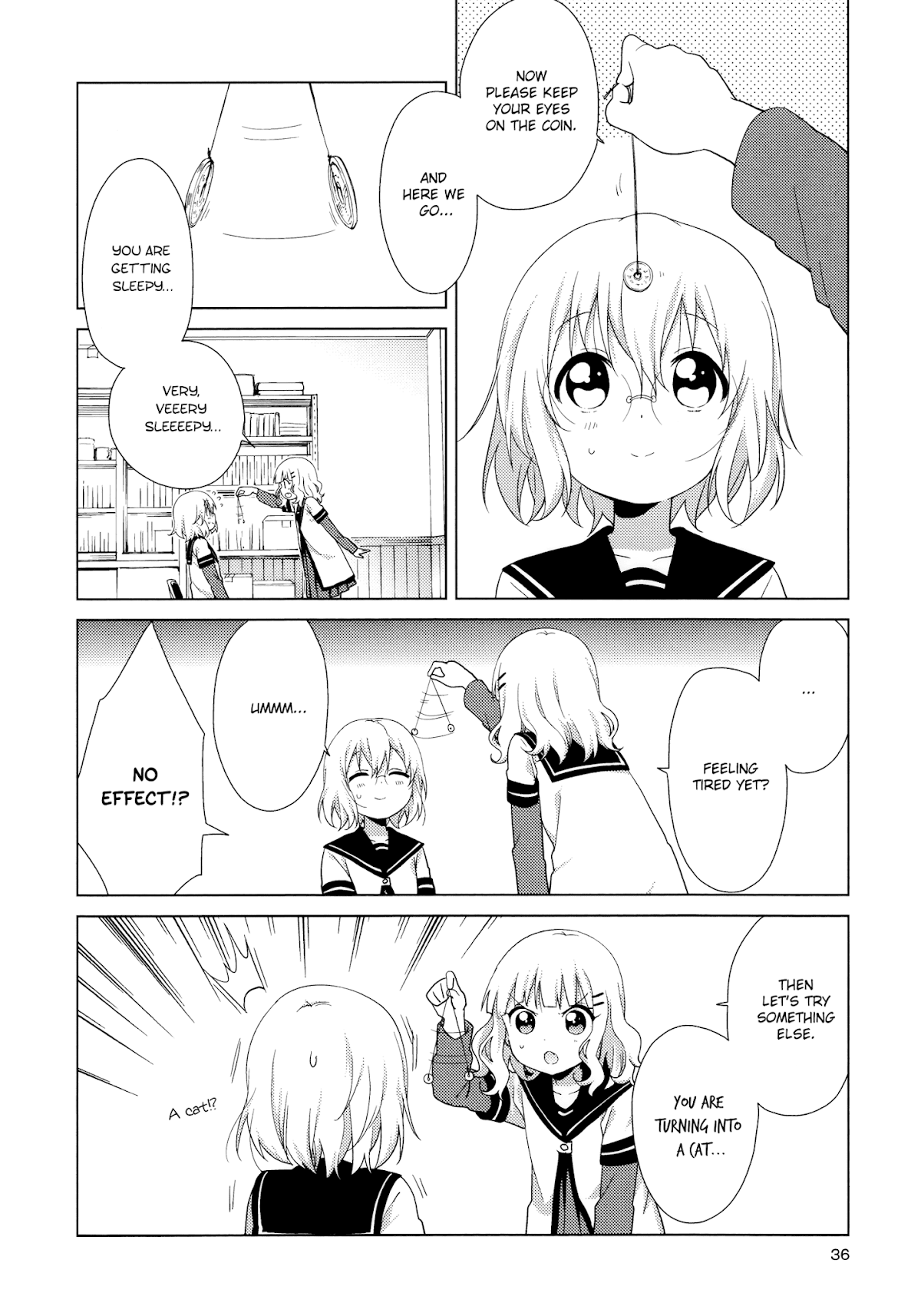 Yuru Yuri Chapter 121 page 4 - Chapter 121: You are Getting Very Sleepy...