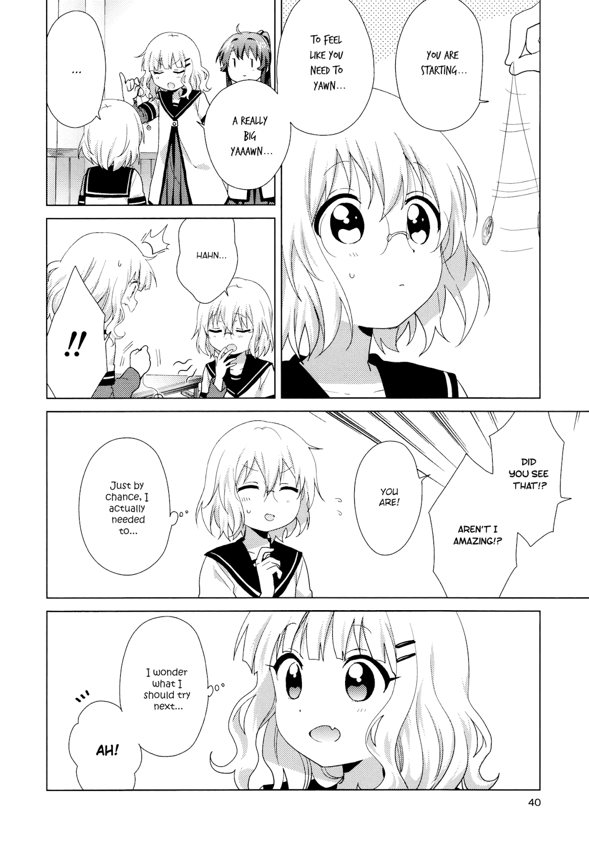 Yuru Yuri Chapter 121 page 8 - Chapter 121: You are Getting Very Sleepy...