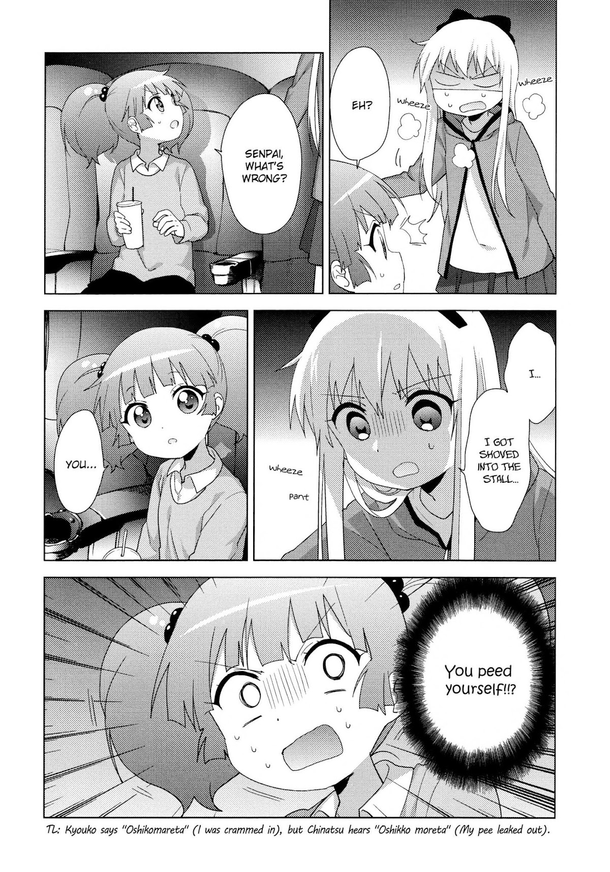 Yuru Yuri Chapter 122 page 12 - Chapter 122: Just Wanna See You Smile (lol)