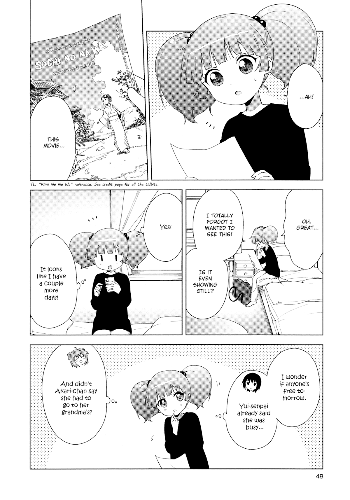 Yuru Yuri Chapter 122 page 2 - Chapter 122: Just Wanna See You Smile (lol)