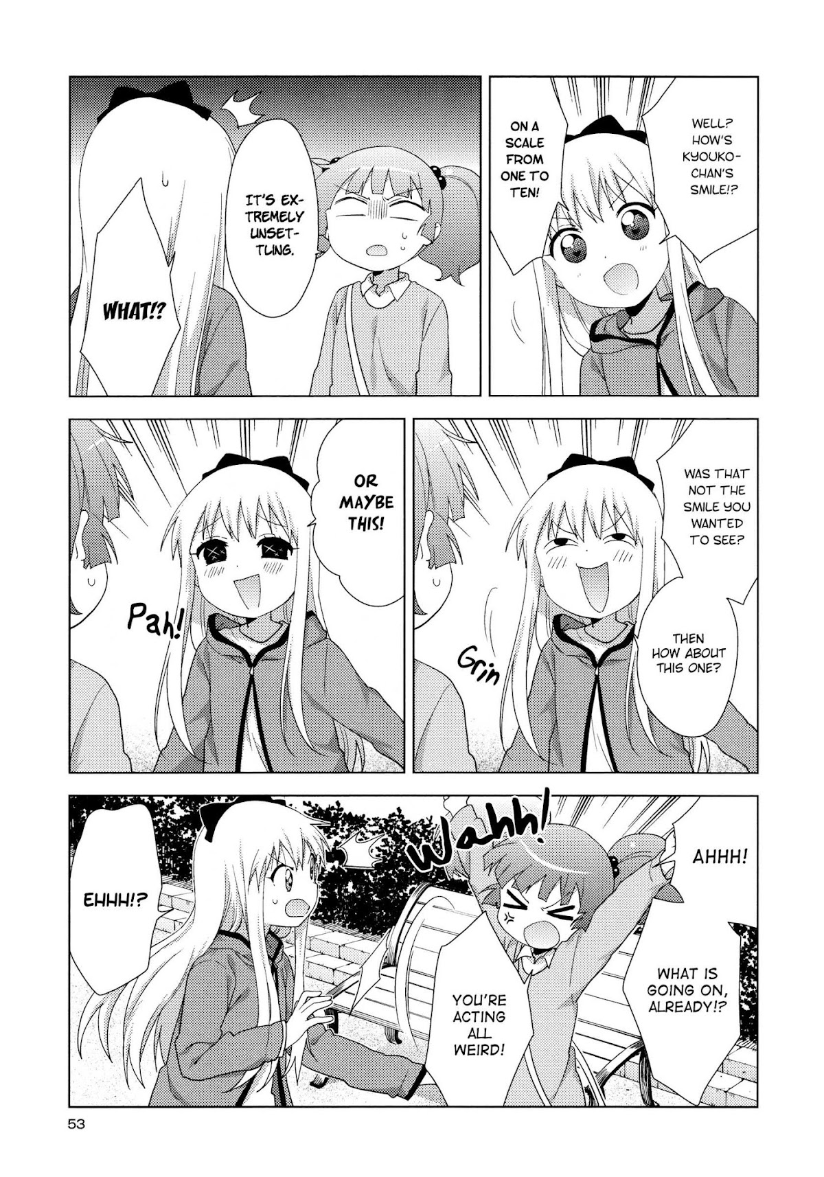 Yuru Yuri Chapter 122 page 7 - Chapter 122: Just Wanna See You Smile (lol)