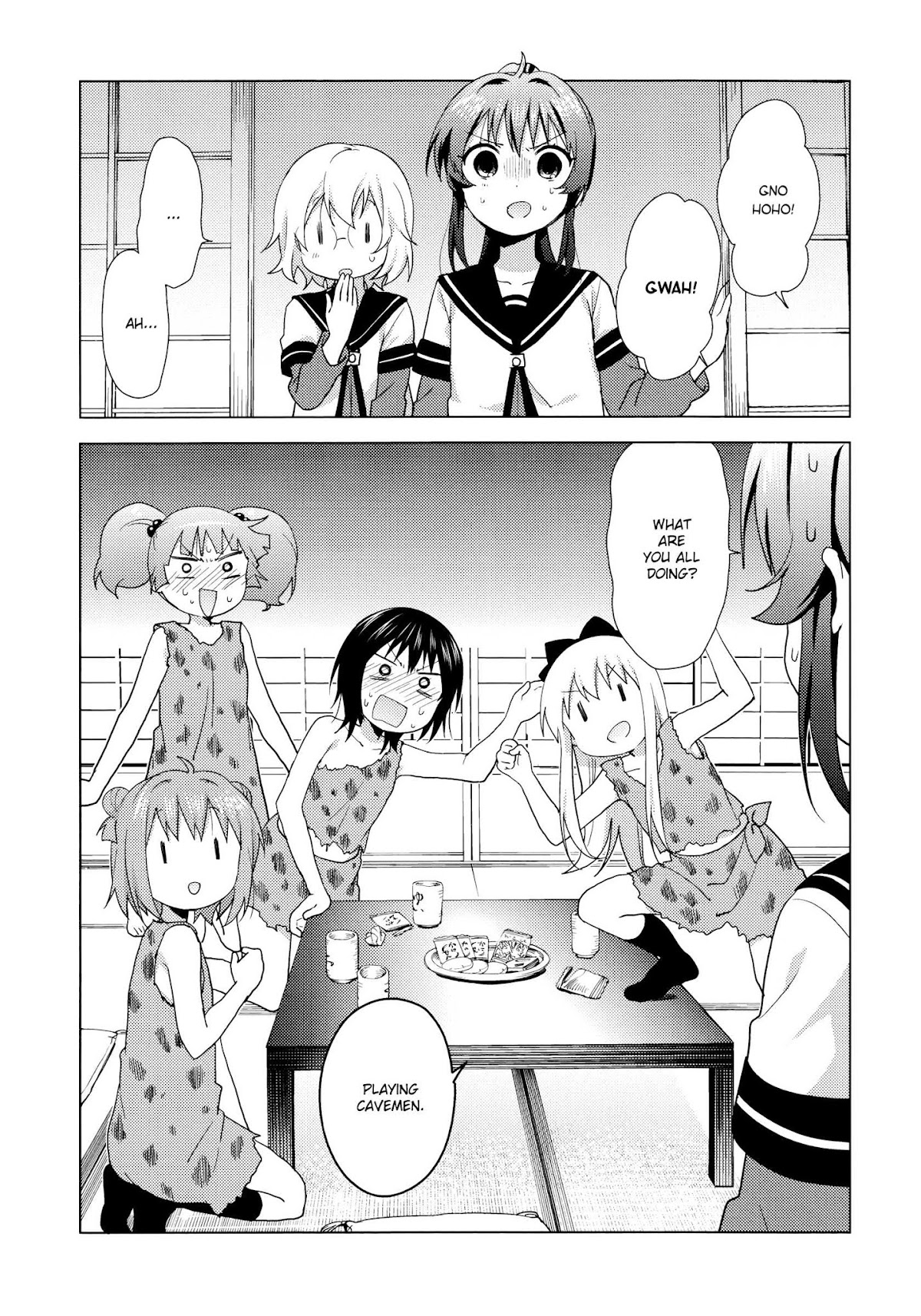 Yuru Yuri Chapter 123 page 12 - Chapter 123: A Day in the Life of the Primitive Amusement Club