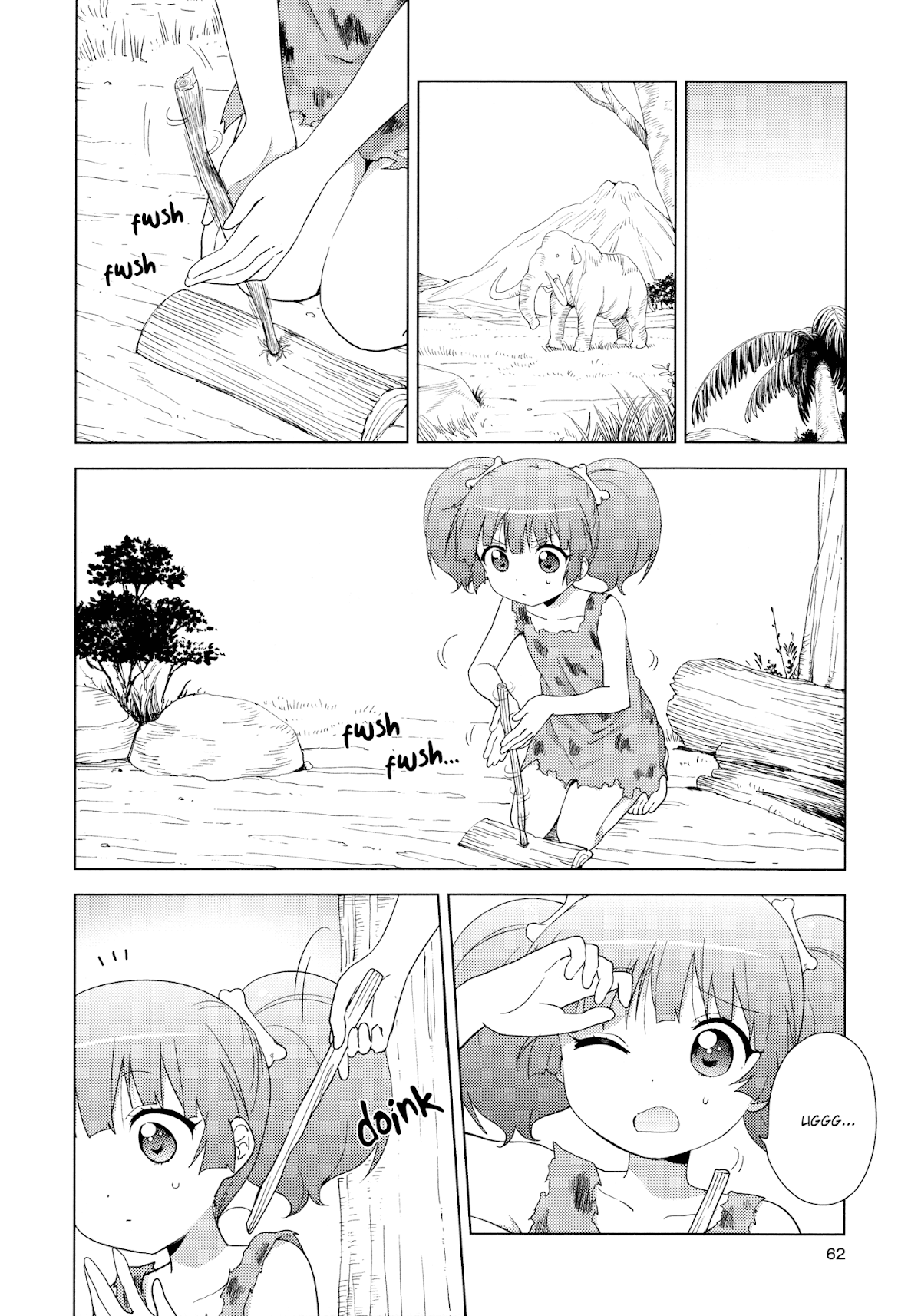 Yuru Yuri Chapter 123 page 2 - Chapter 123: A Day in the Life of the Primitive Amusement Club