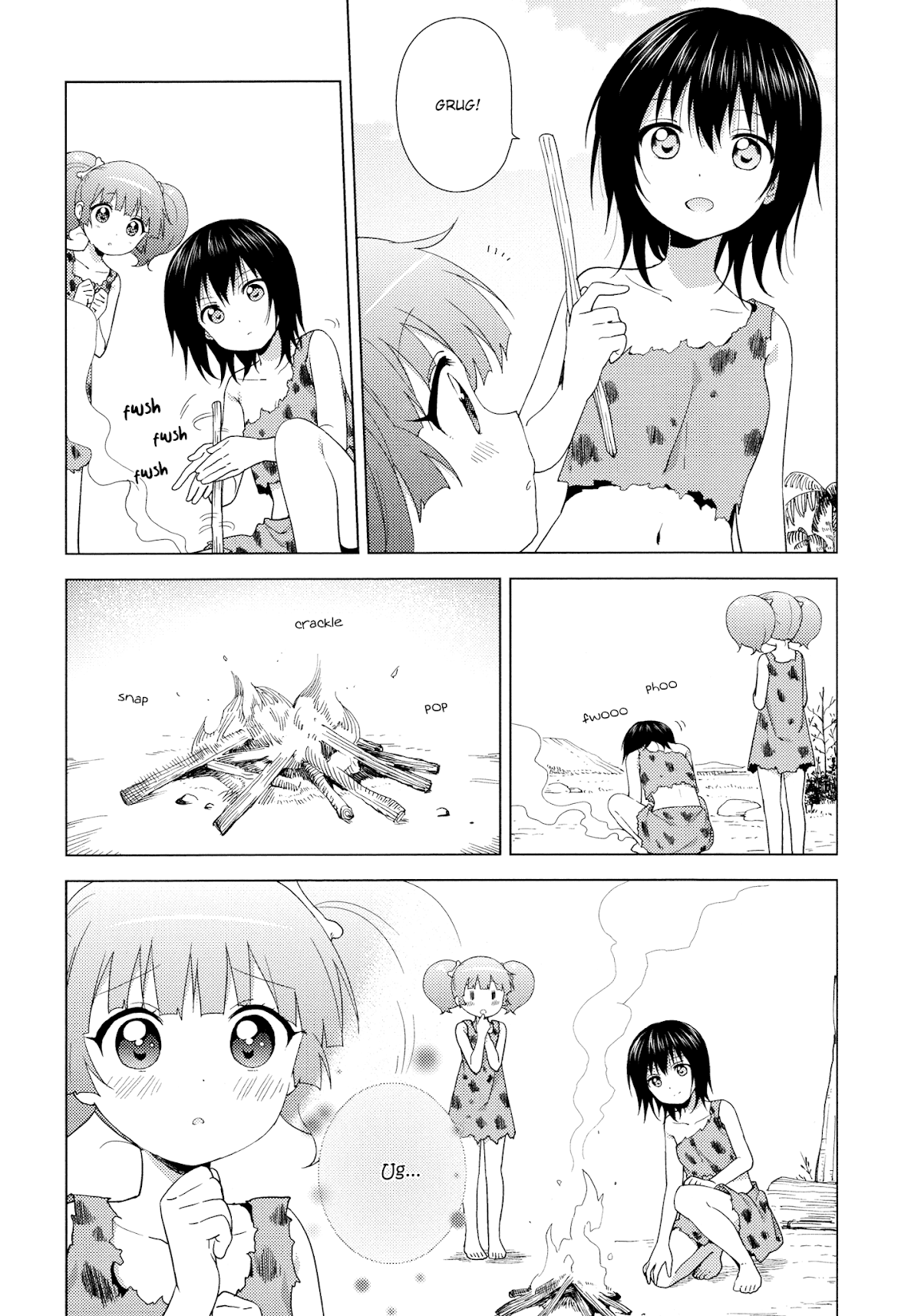 Yuru Yuri Chapter 123 page 3 - Chapter 123: A Day in the Life of the Primitive Amusement Club