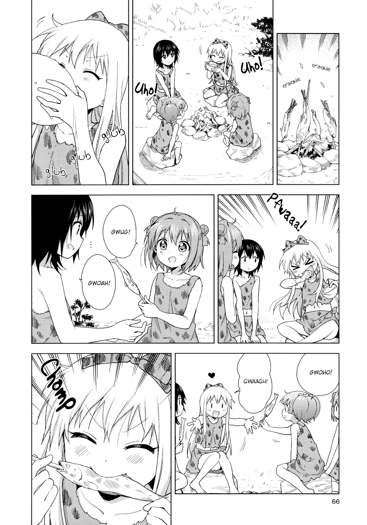 Yuru Yuri Chapter 123 page 6 - Chapter 123: A Day in the Life of the Primitive Amusement Club