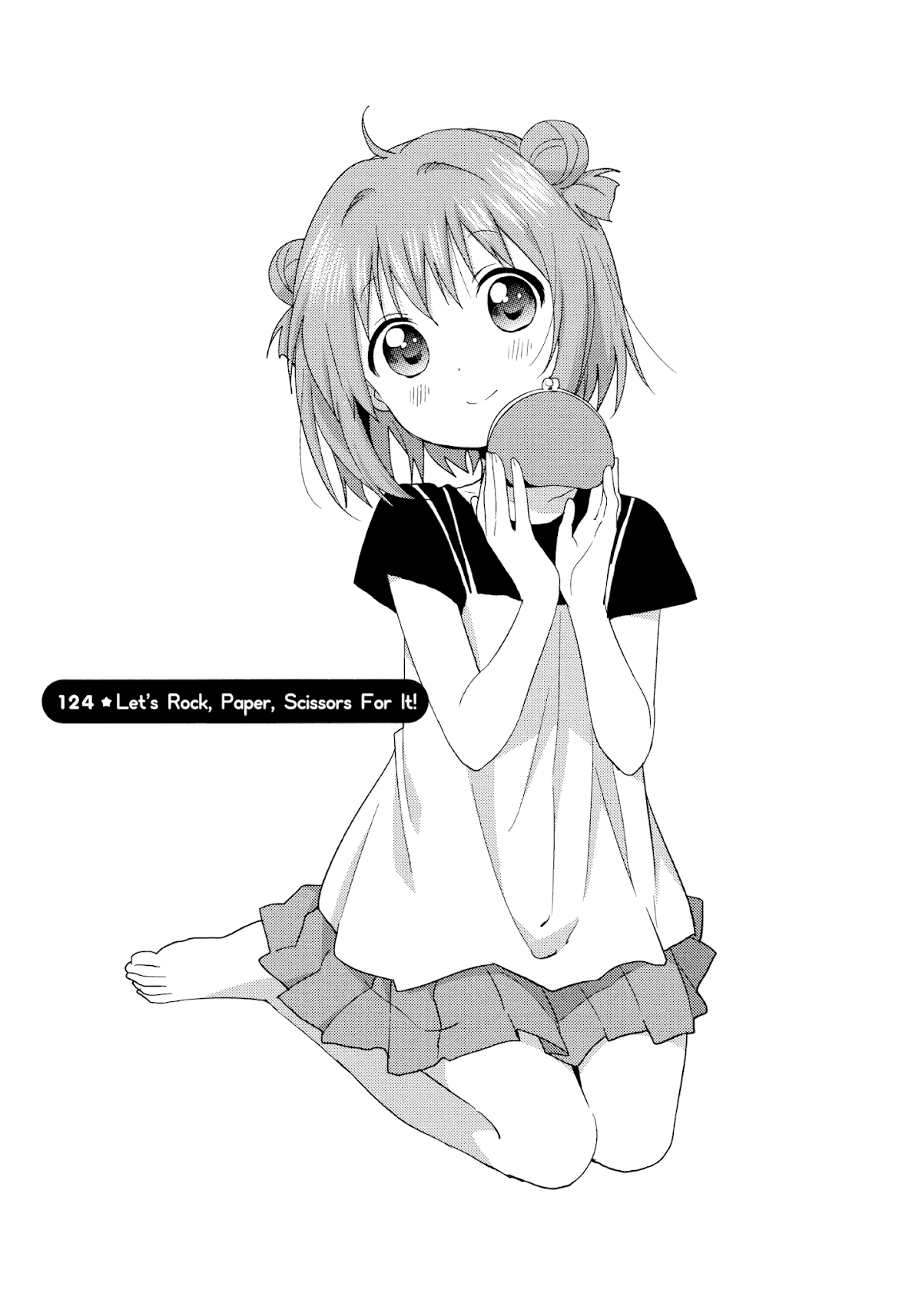 Yuru Yuri Chapter 124 page 1 - Chapter 124: Let's Rock, Paper, Scissors for it!