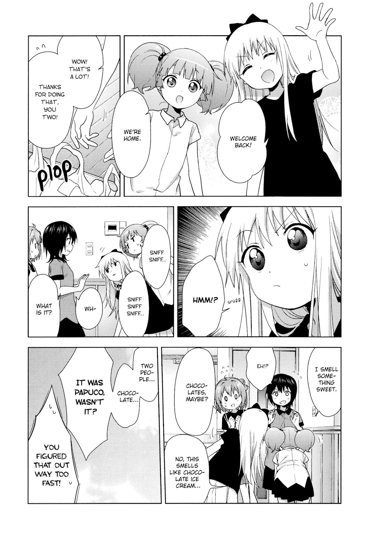 Yuru Yuri Chapter 124 page 12 - Chapter 124: Let's Rock, Paper, Scissors for it!