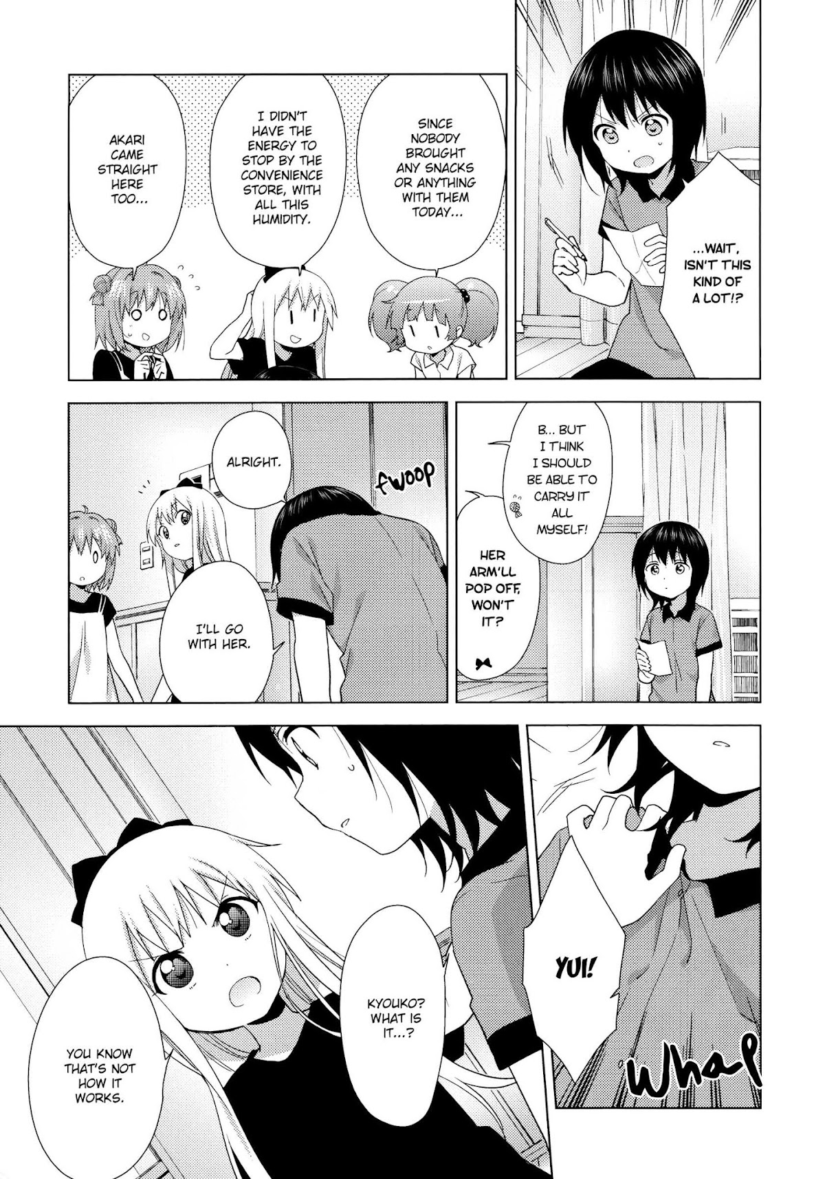 Yuru Yuri Chapter 124 page 5 - Chapter 124: Let's Rock, Paper, Scissors for it!