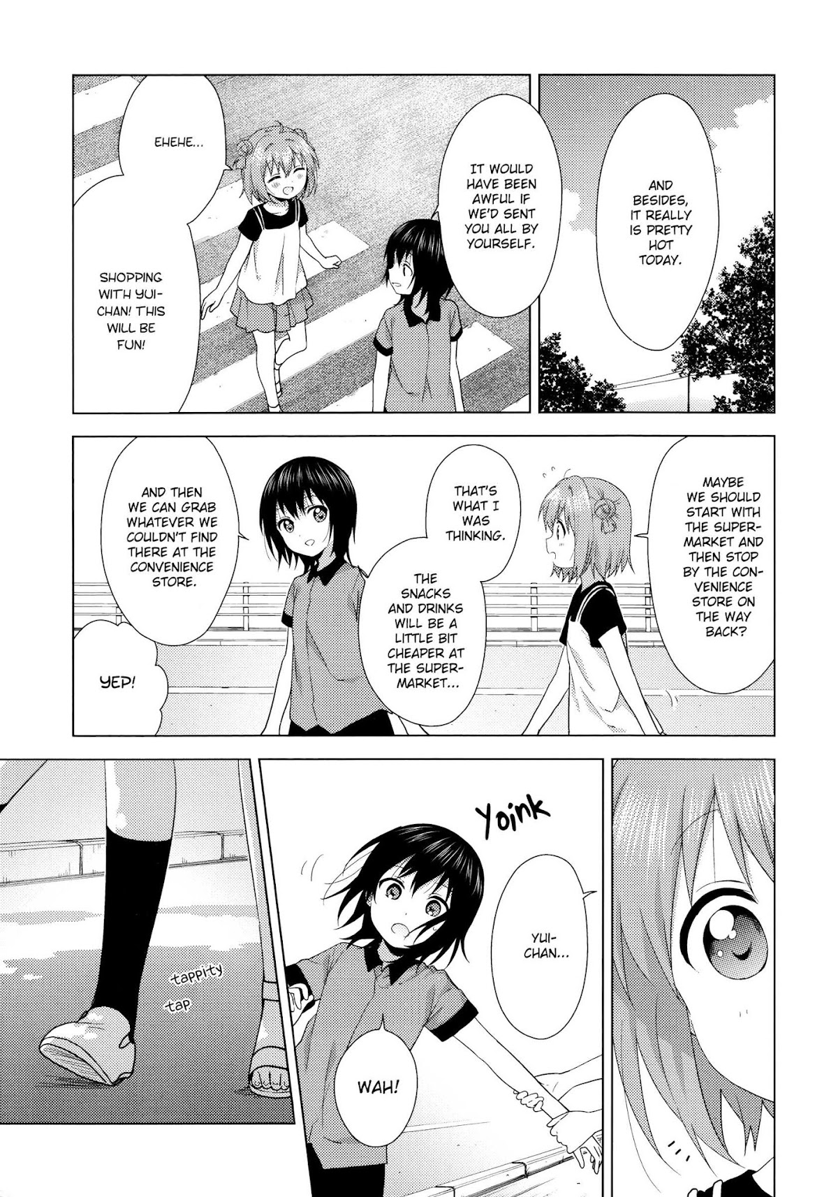 Yuru Yuri Chapter 124 page 7 - Chapter 124: Let's Rock, Paper, Scissors for it!