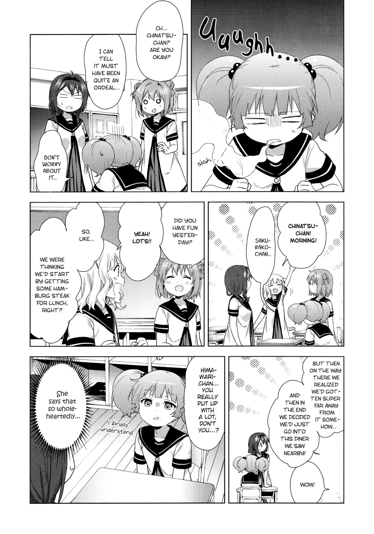 Yuru Yuri Chapter 125 page 12 - Chapter 125: We Tried hanging Out. Just the Two of Us.
