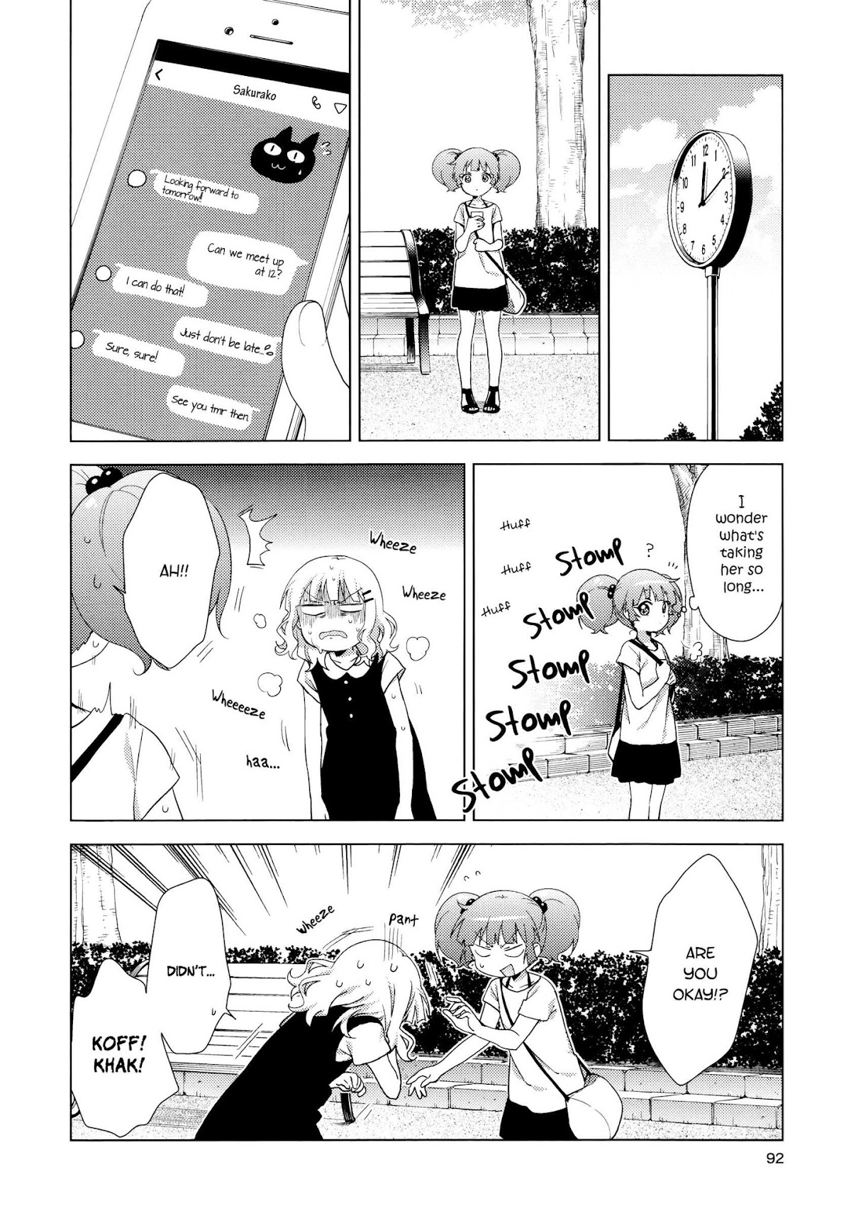 Yuru Yuri Chapter 125 page 4 - Chapter 125: We Tried hanging Out. Just the Two of Us.