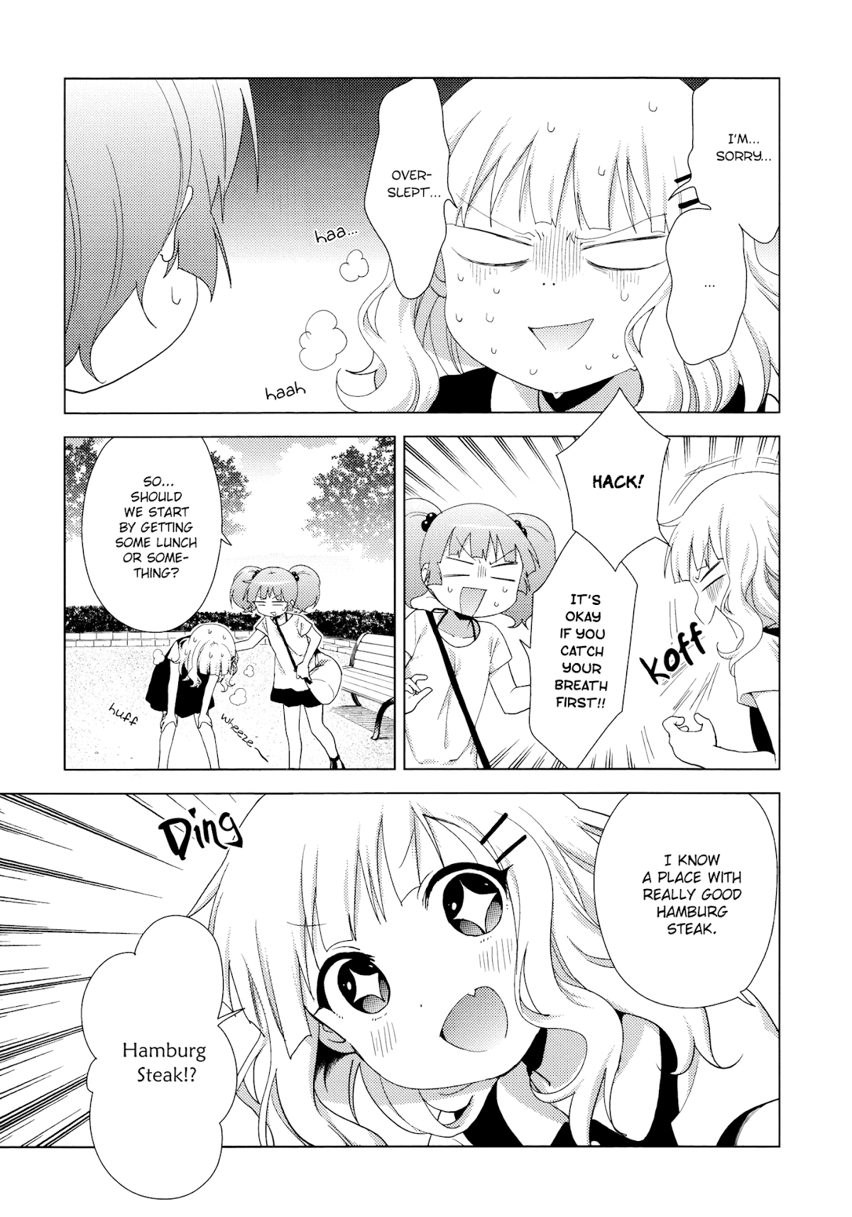 Yuru Yuri Chapter 125 page 5 - Chapter 125: We Tried hanging Out. Just the Two of Us.