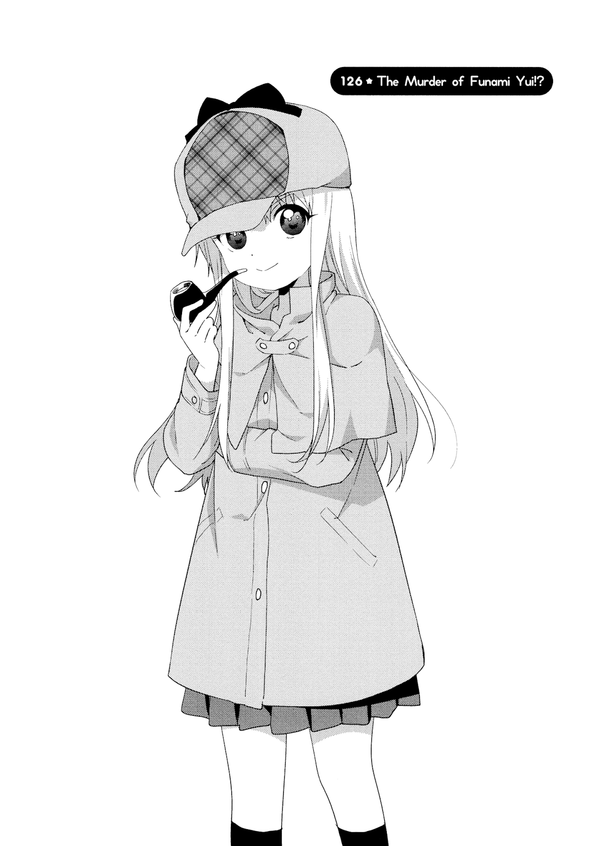 Yuru Yuri Chapter 126 page 1 - Chapter 126: The Murder of Funami Yui?!