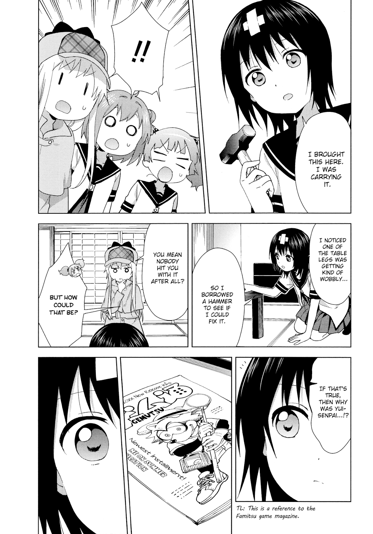 Yuru Yuri Chapter 126 page 10 - Chapter 126: The Murder of Funami Yui?!
