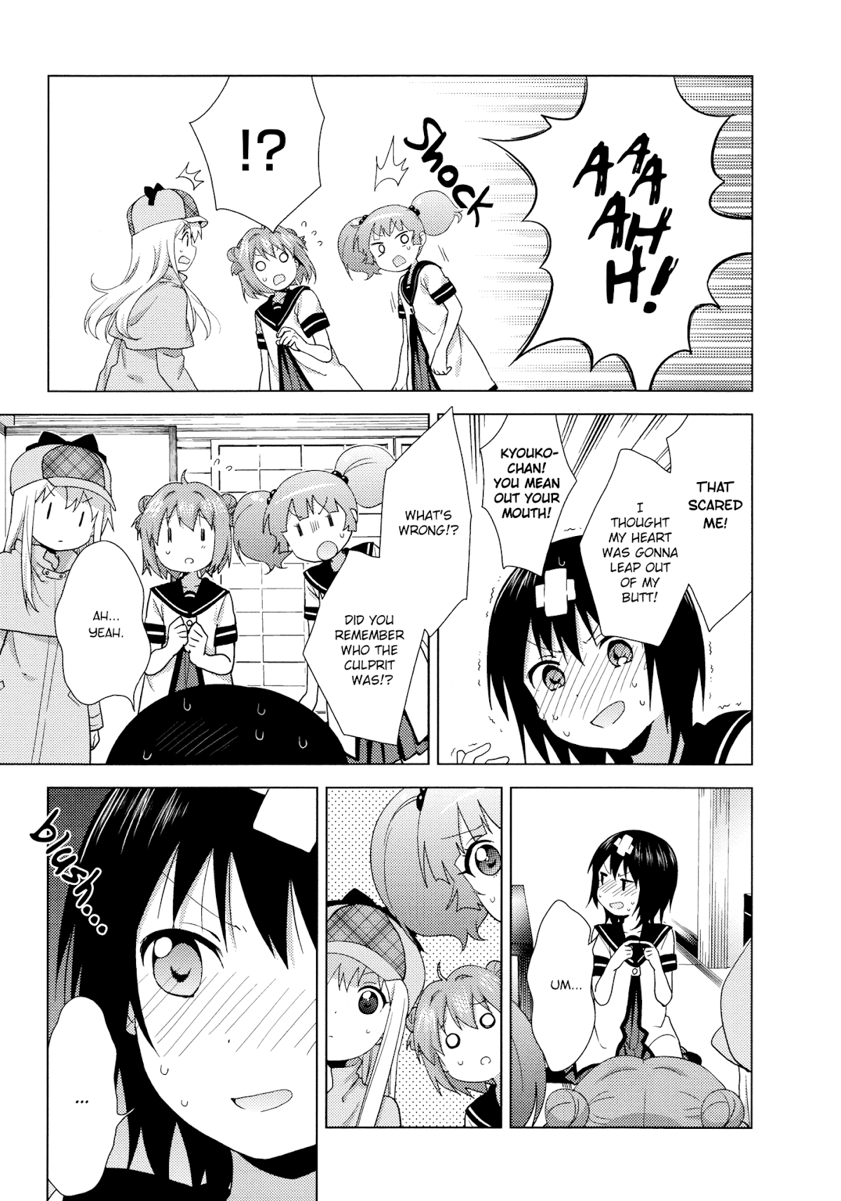 Yuru Yuri Chapter 126 page 11 - Chapter 126: The Murder of Funami Yui?!