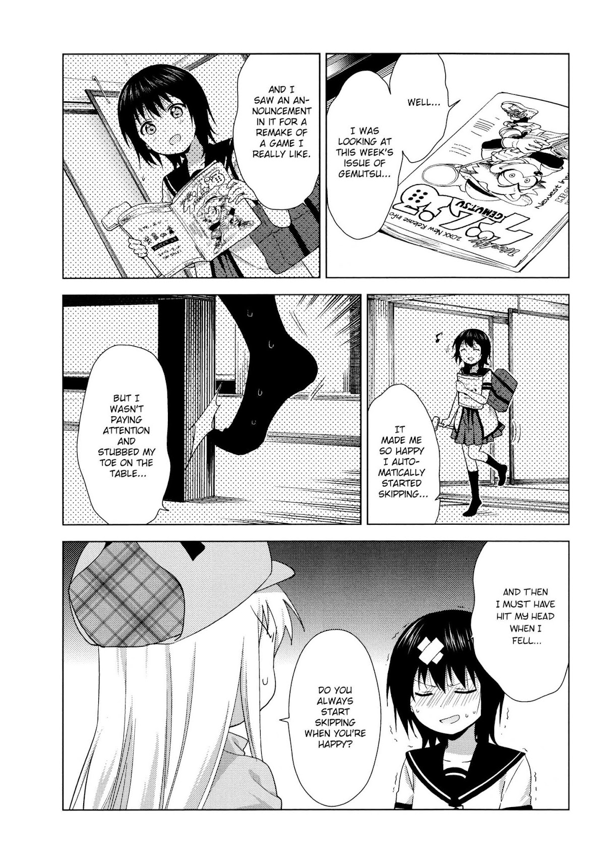 Yuru Yuri Chapter 126 page 12 - Chapter 126: The Murder of Funami Yui?!