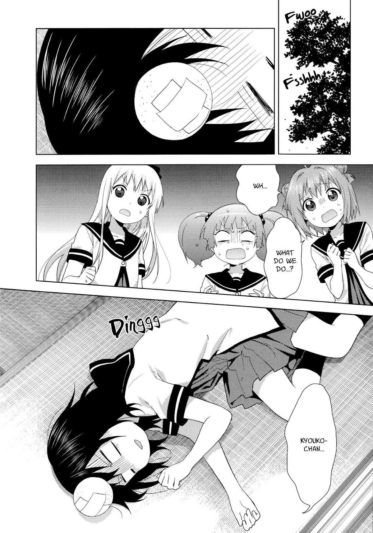 Yuru Yuri Chapter 126 page 2 - Chapter 126: The Murder of Funami Yui?!