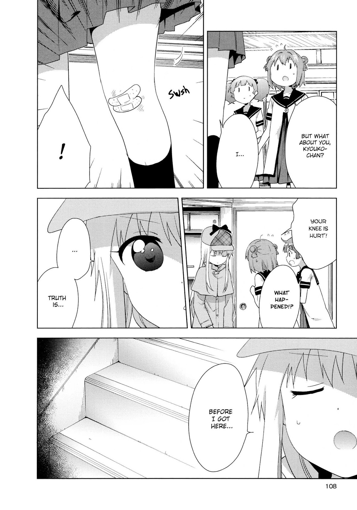 Yuru Yuri Chapter 126 page 6 - Chapter 126: The Murder of Funami Yui?!