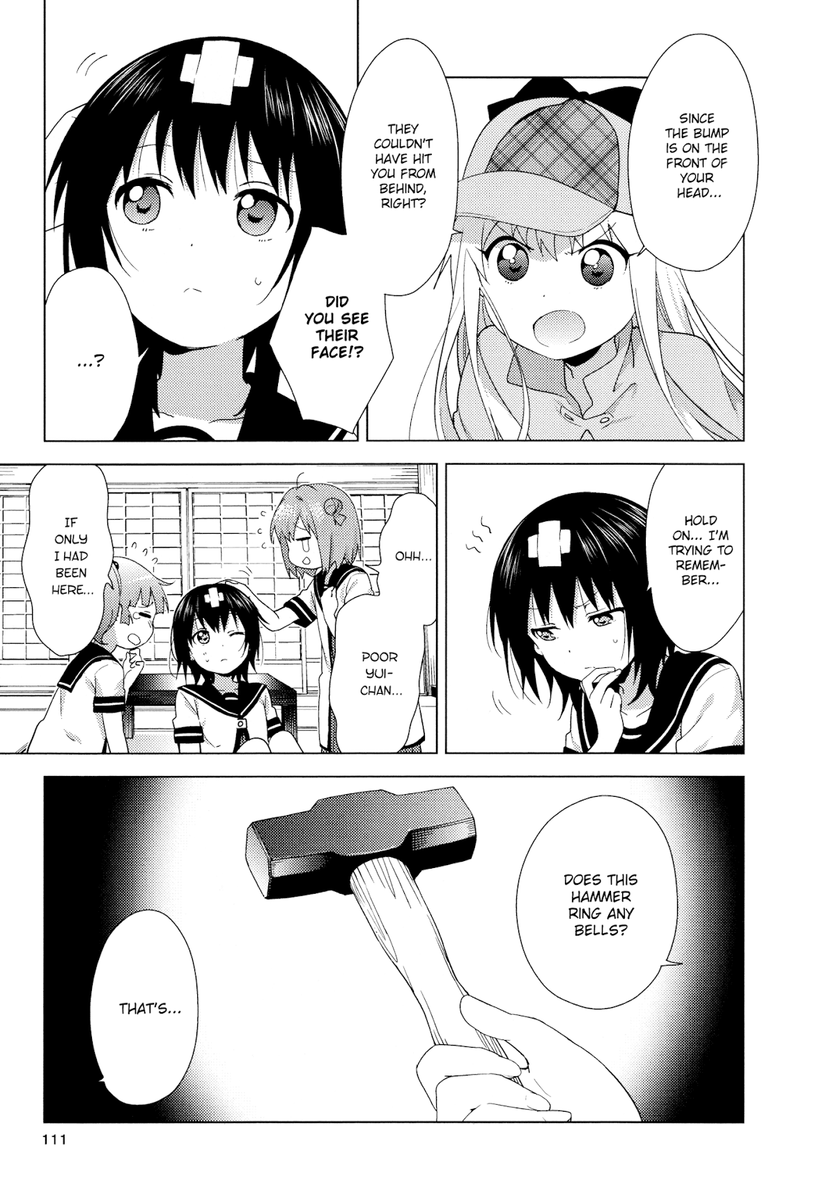 Yuru Yuri Chapter 126 page 9 - Chapter 126: The Murder of Funami Yui?!