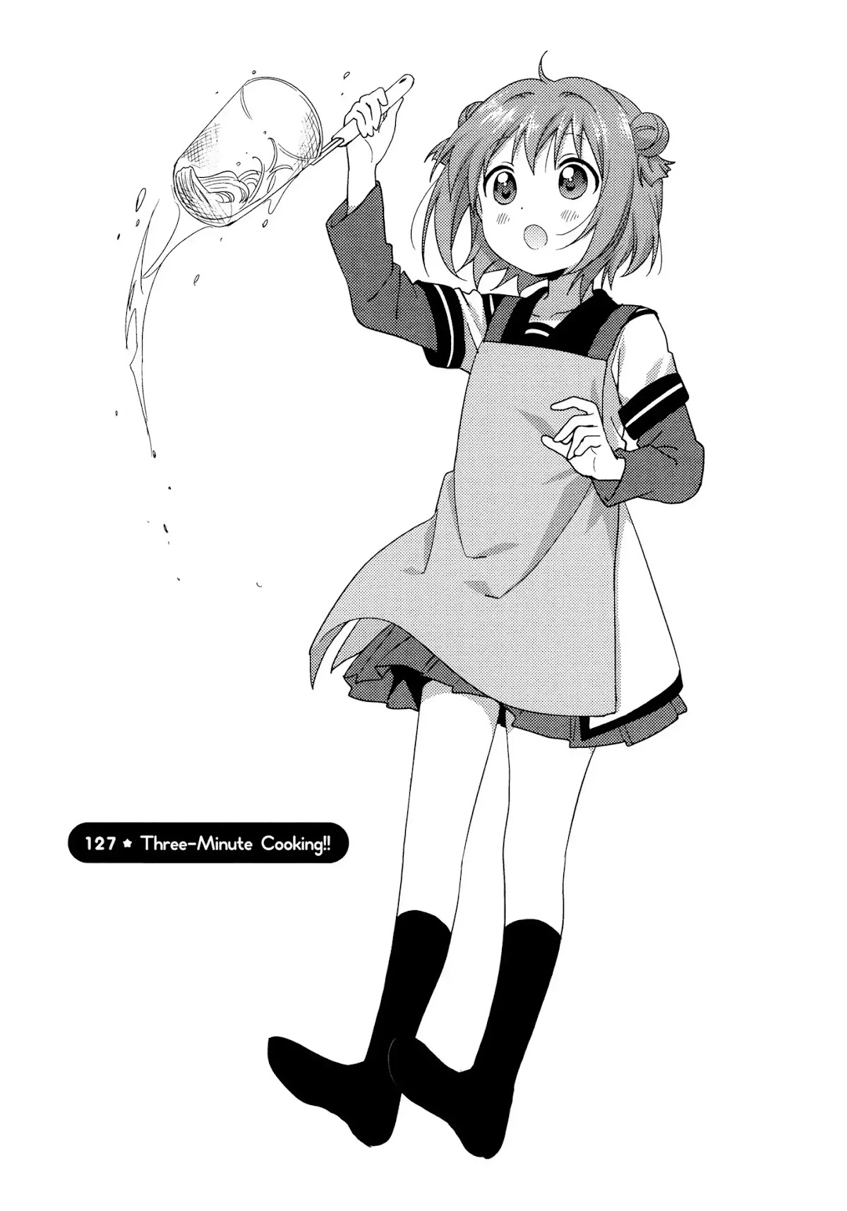 Yuru Yuri Chapter 127 page 1 - Chapter 127: Three-Minute Cooking!!