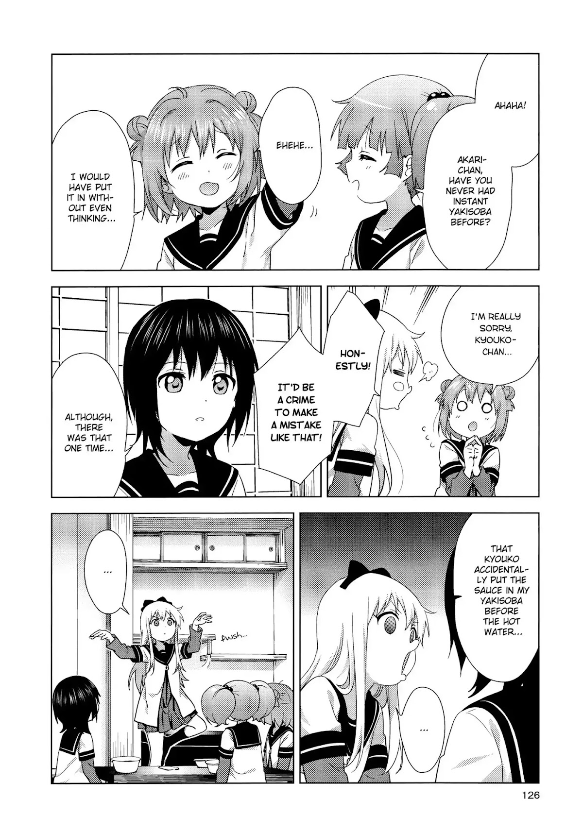Yuru Yuri Chapter 127 page 10 - Chapter 127: Three-Minute Cooking!!