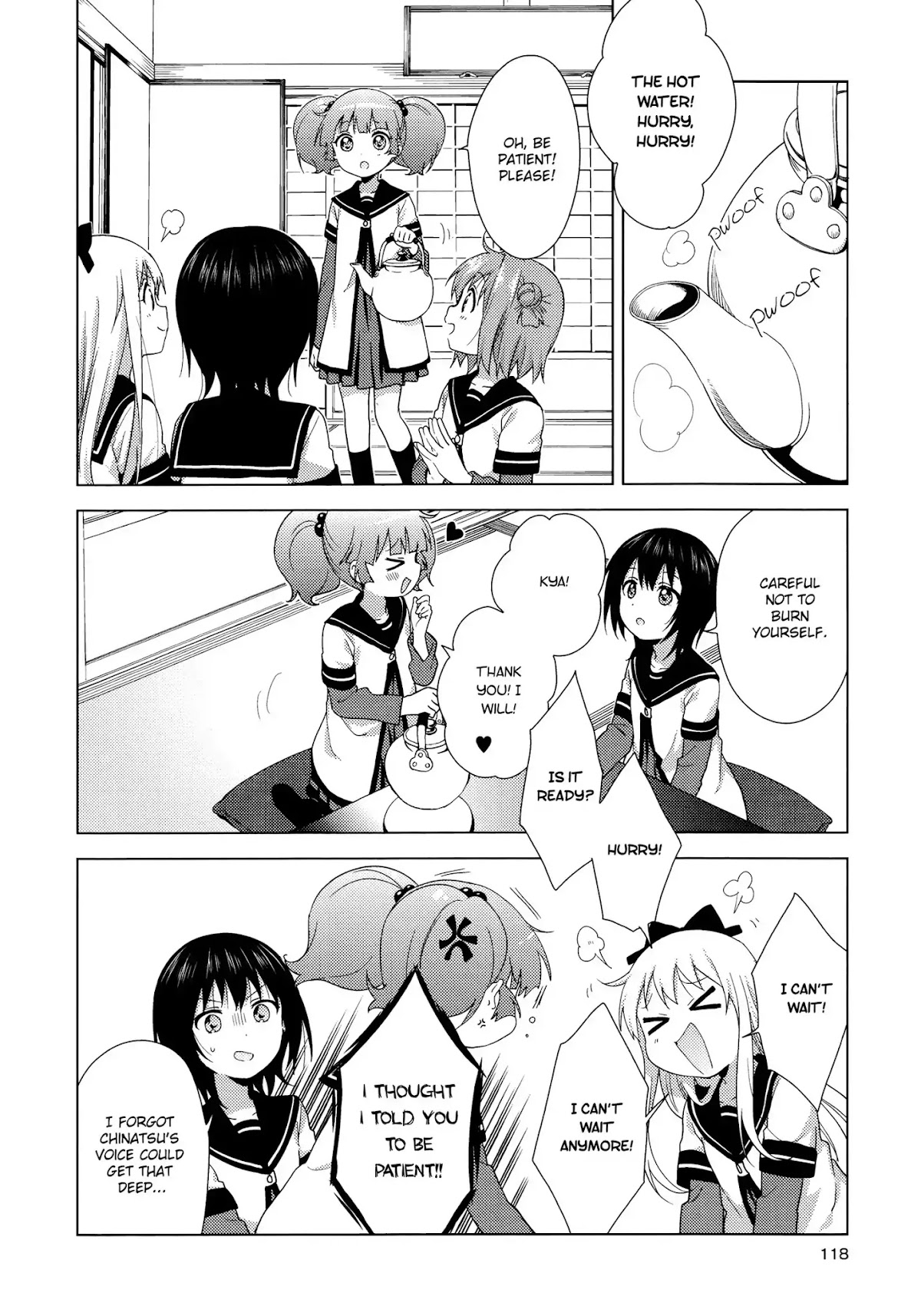 Yuru Yuri Chapter 127 page 2 - Chapter 127: Three-Minute Cooking!!