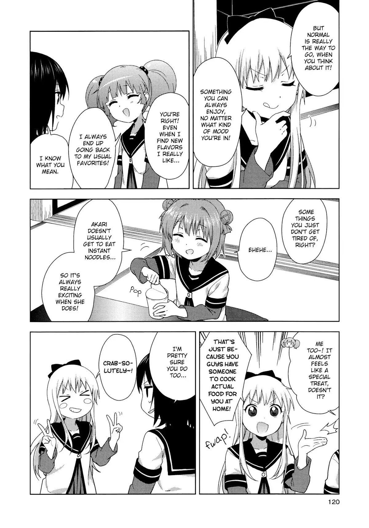 Yuru Yuri Chapter 127 page 4 - Chapter 127: Three-Minute Cooking!!