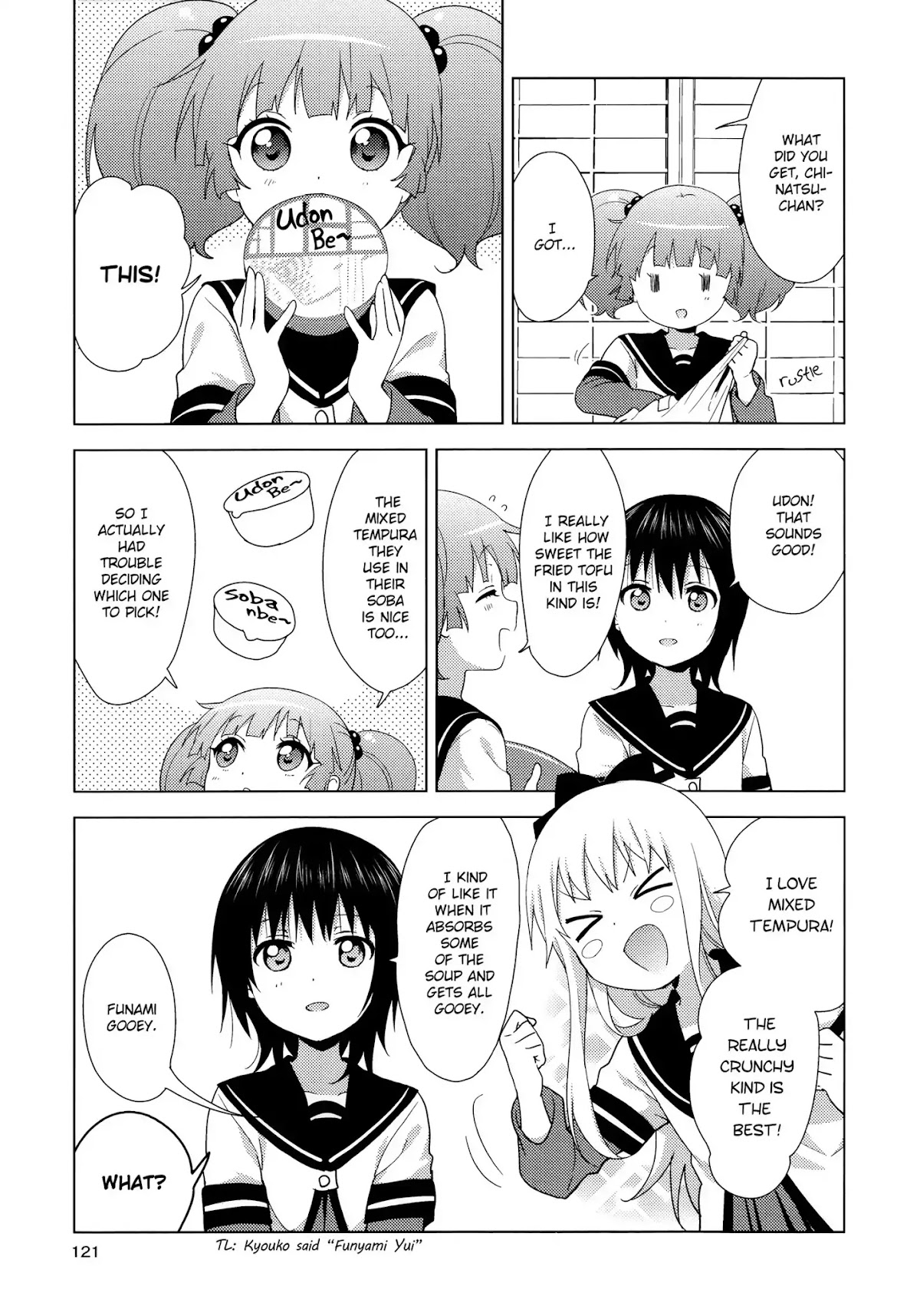 Yuru Yuri Chapter 127 page 5 - Chapter 127: Three-Minute Cooking!!