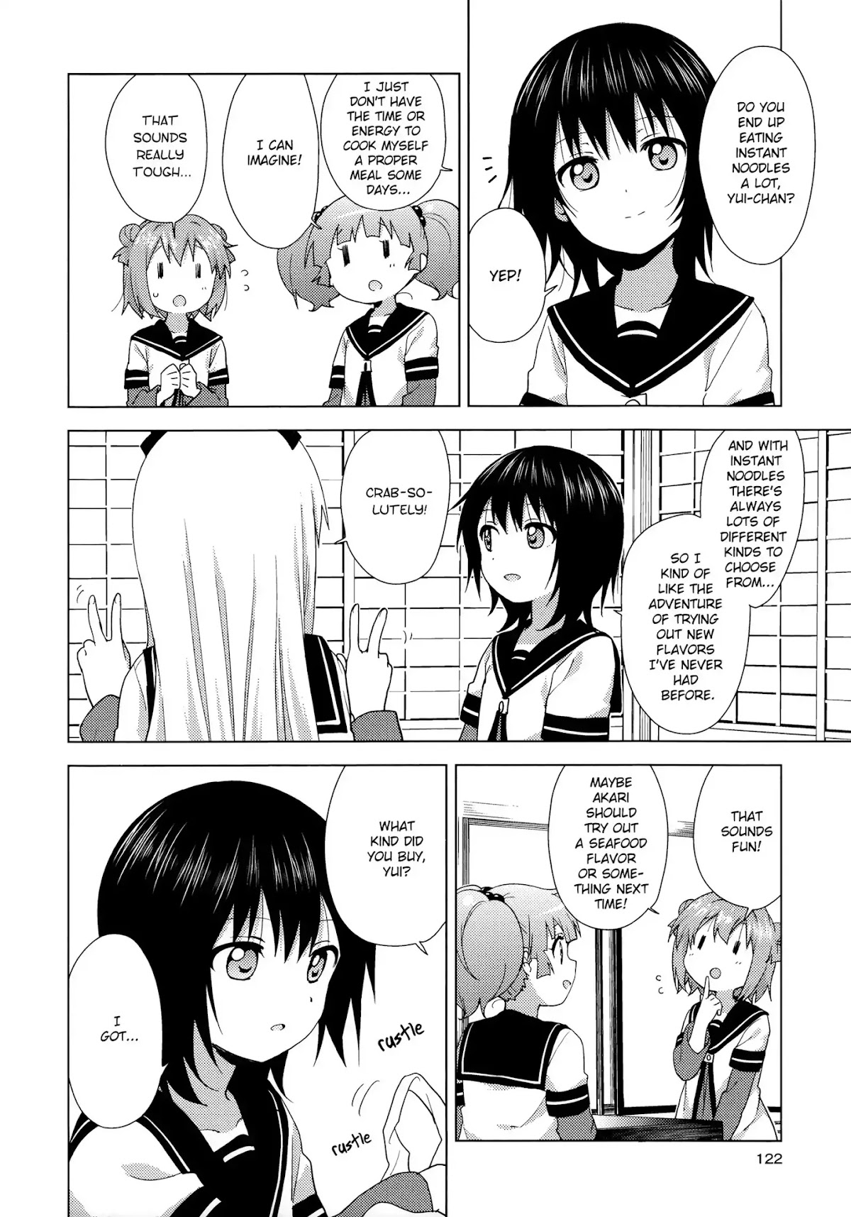 Yuru Yuri Chapter 127 page 6 - Chapter 127: Three-Minute Cooking!!