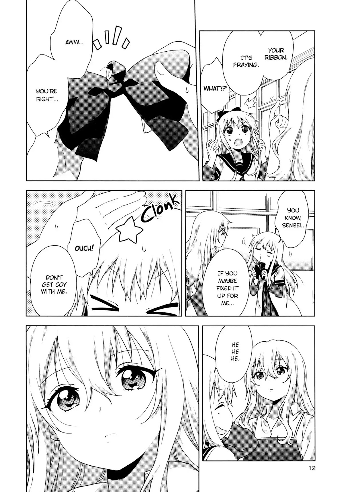 Yuru Yuri Chapter 128.5 page 11 - Chapter 128.5: The Amusement Club and Their Teachers