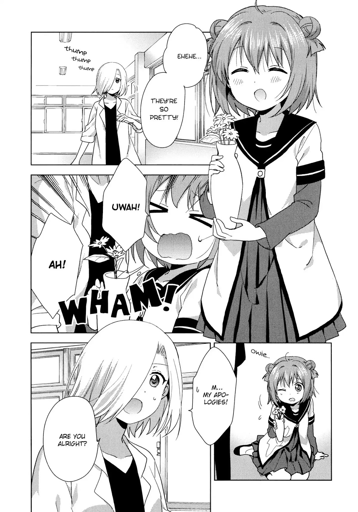 Yuru Yuri Chapter 128.5 page 14 - Chapter 128.5: The Amusement Club and Their Teachers