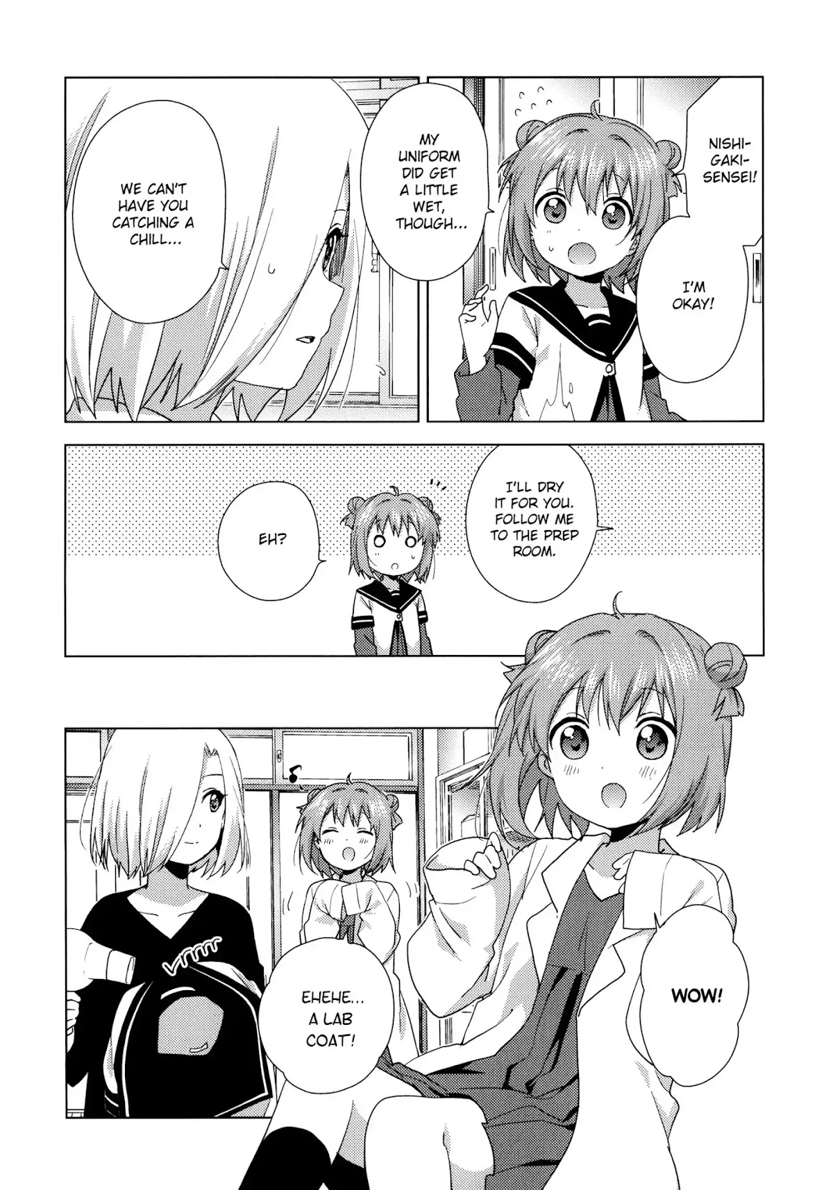 Yuru Yuri Chapter 128.5 page 15 - Chapter 128.5: The Amusement Club and Their Teachers