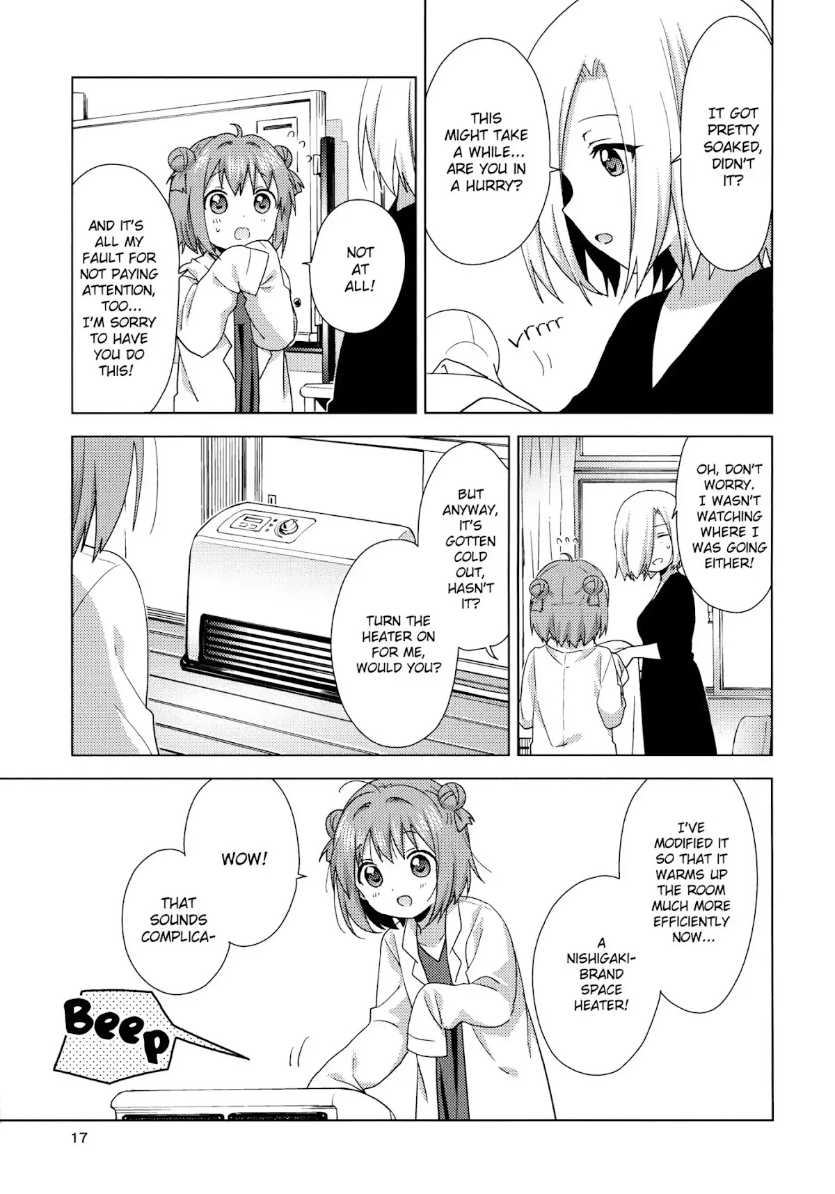Yuru Yuri Chapter 128.5 page 16 - Chapter 128.5: The Amusement Club and Their Teachers