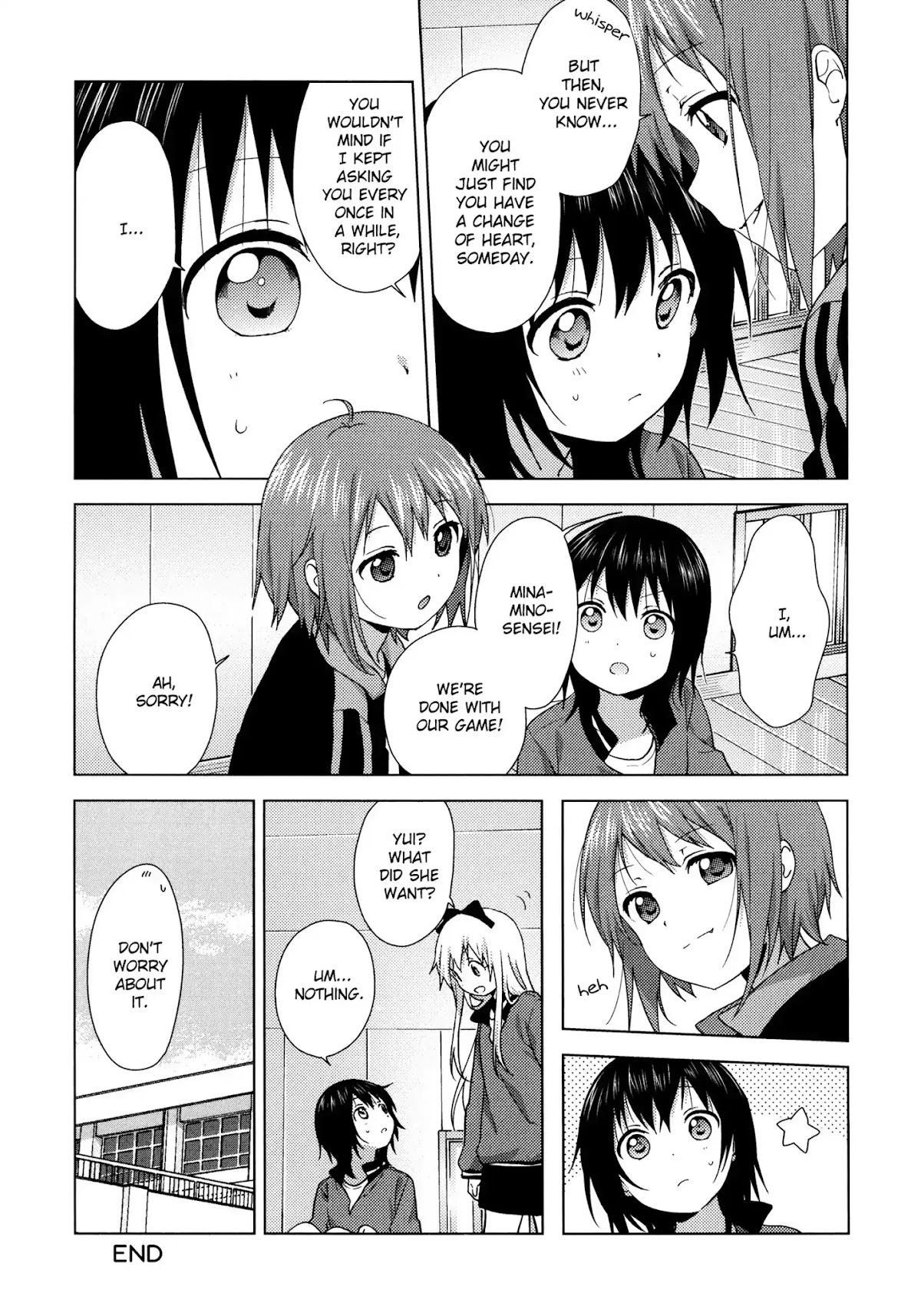 Yuru Yuri Chapter 128.5 page 5 - Chapter 128.5: The Amusement Club and Their Teachers