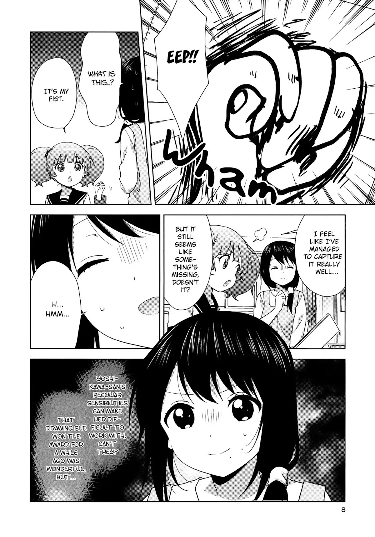 Yuru Yuri Chapter 128.5 page 7 - Chapter 128.5: The Amusement Club and Their Teachers