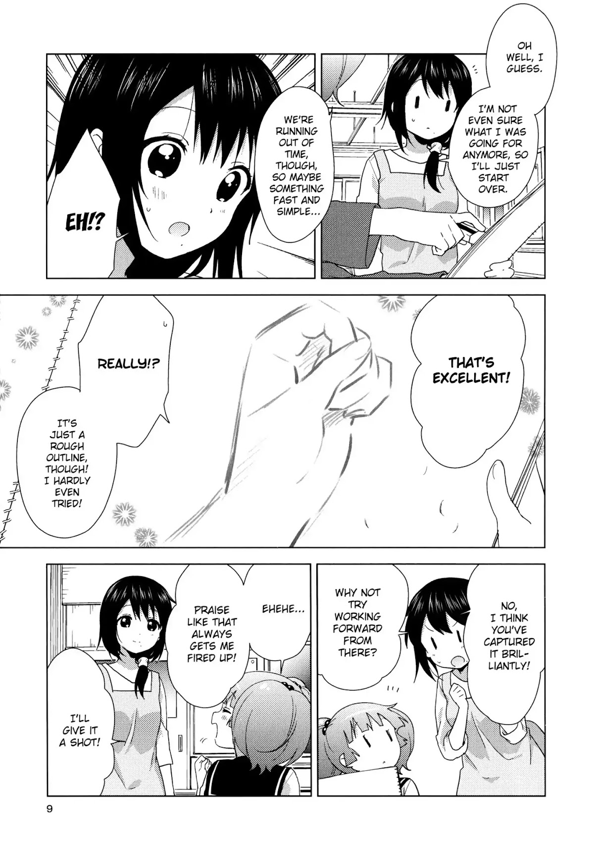 Yuru Yuri Chapter 128.5 page 8 - Chapter 128.5: The Amusement Club and Their Teachers