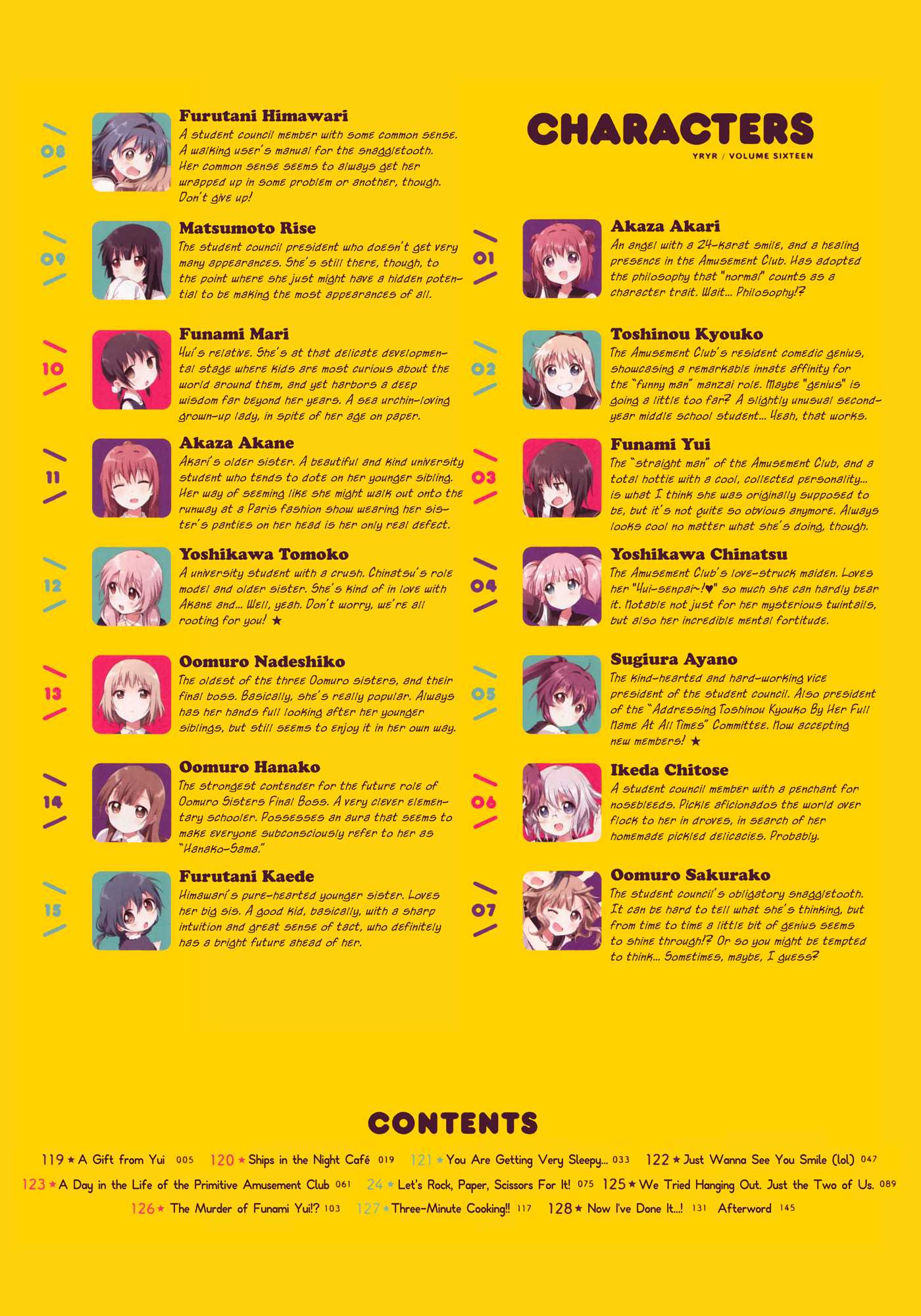Yuru Yuri Chapter 128.6 page 5 - Chapter 128.6: Volume 16 Extras