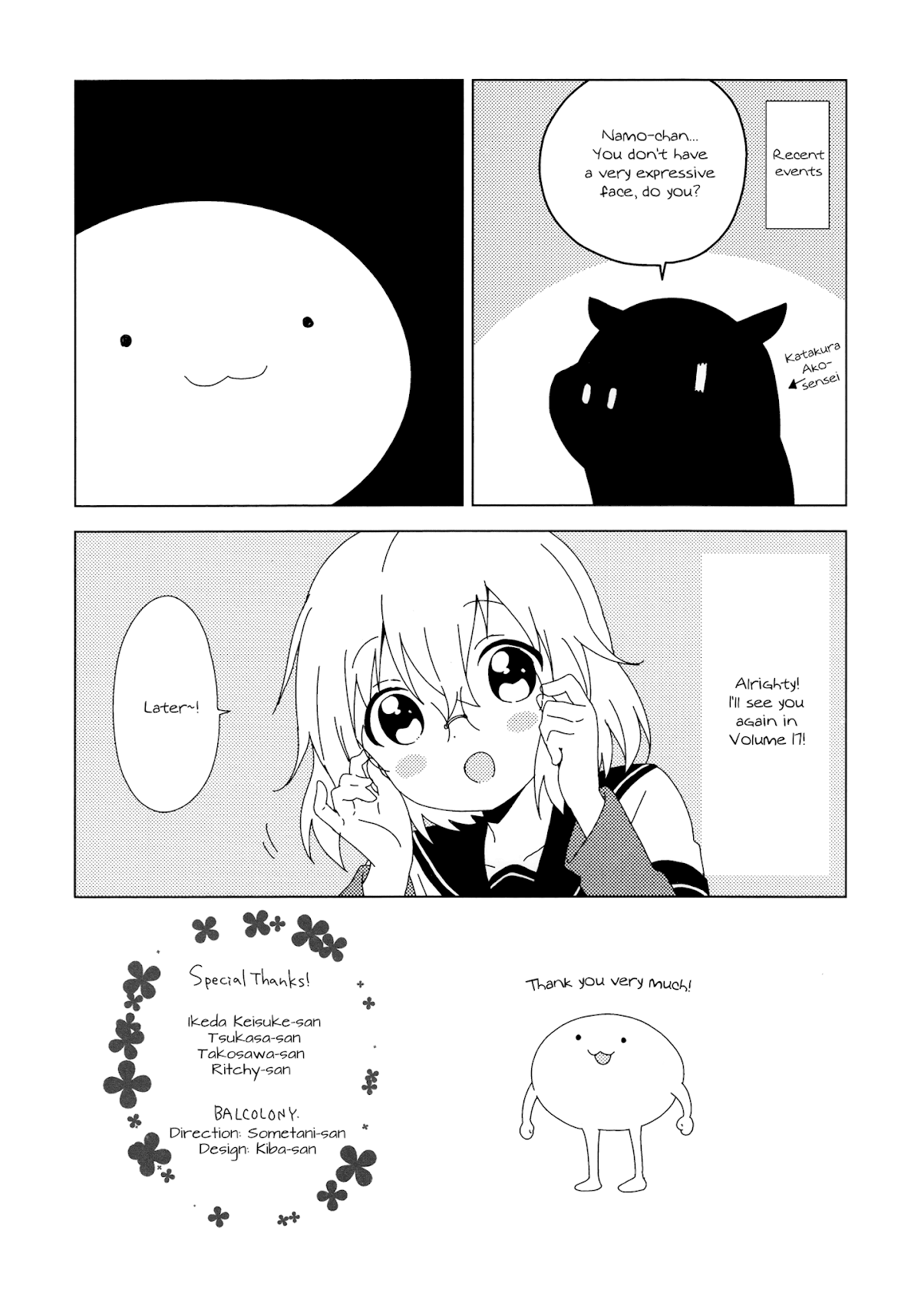 Yuru Yuri Chapter 128.6 page 8 - Chapter 128.6: Volume 16 Extras