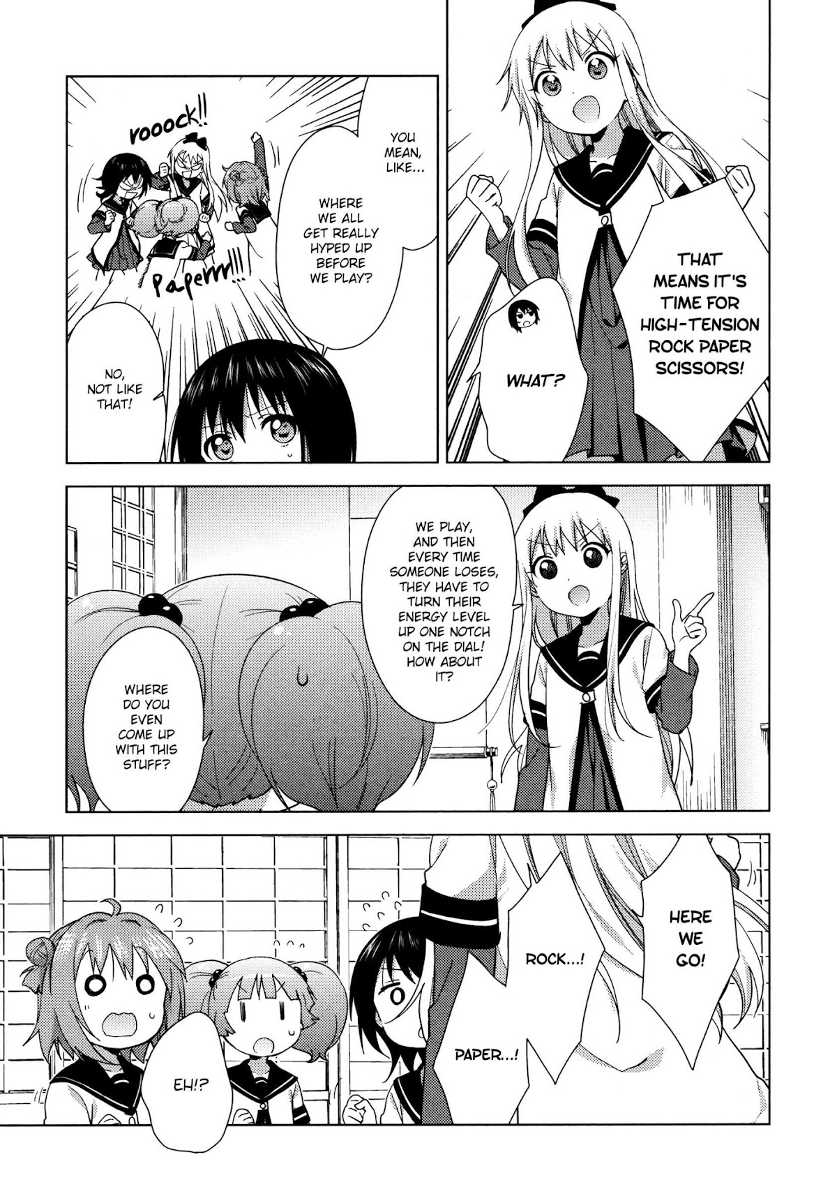 Yuru Yuri Chapter 129 page 3 - Chapter 129: Energy Levels That Shouldn't Even Be Possible