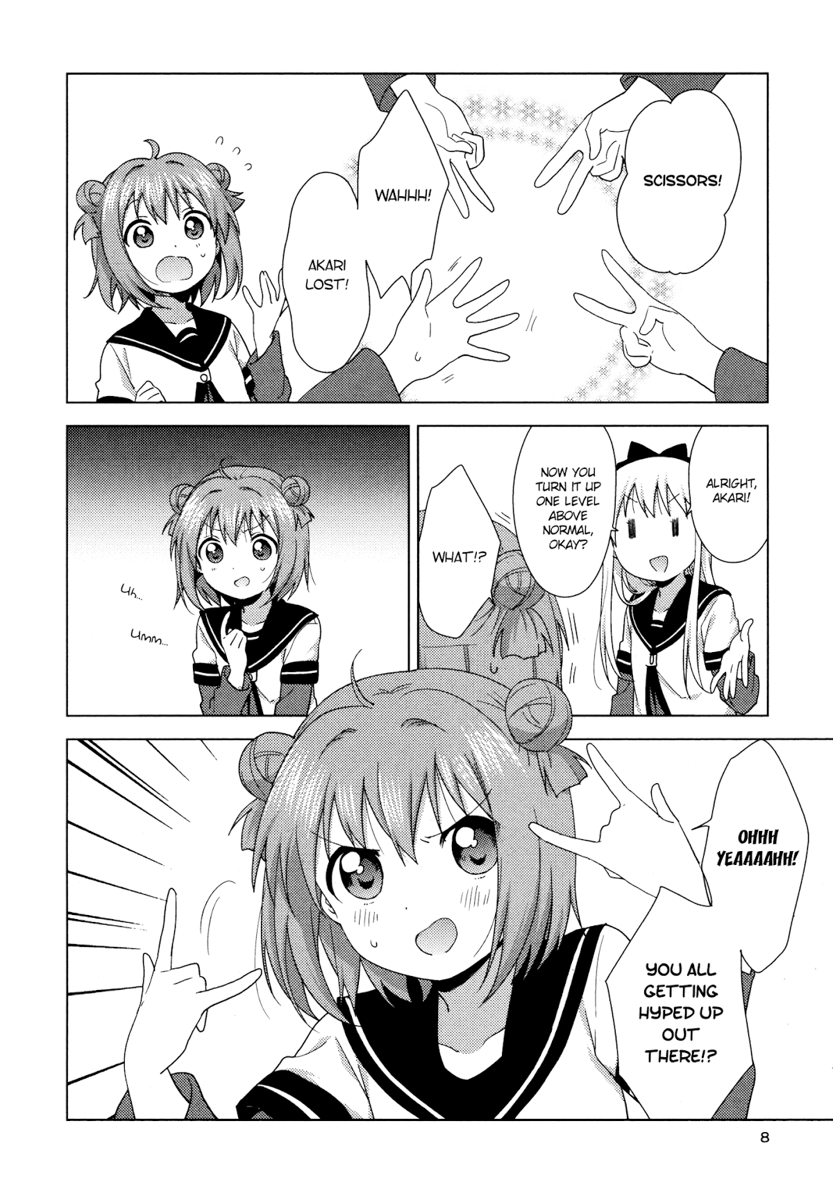 Yuru Yuri Chapter 129 page 4 - Chapter 129: Energy Levels That Shouldn't Even Be Possible