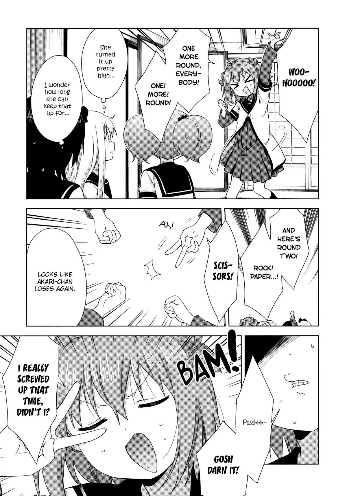 Yuru Yuri Chapter 129 page 5 - Chapter 129: Energy Levels That Shouldn't Even Be Possible