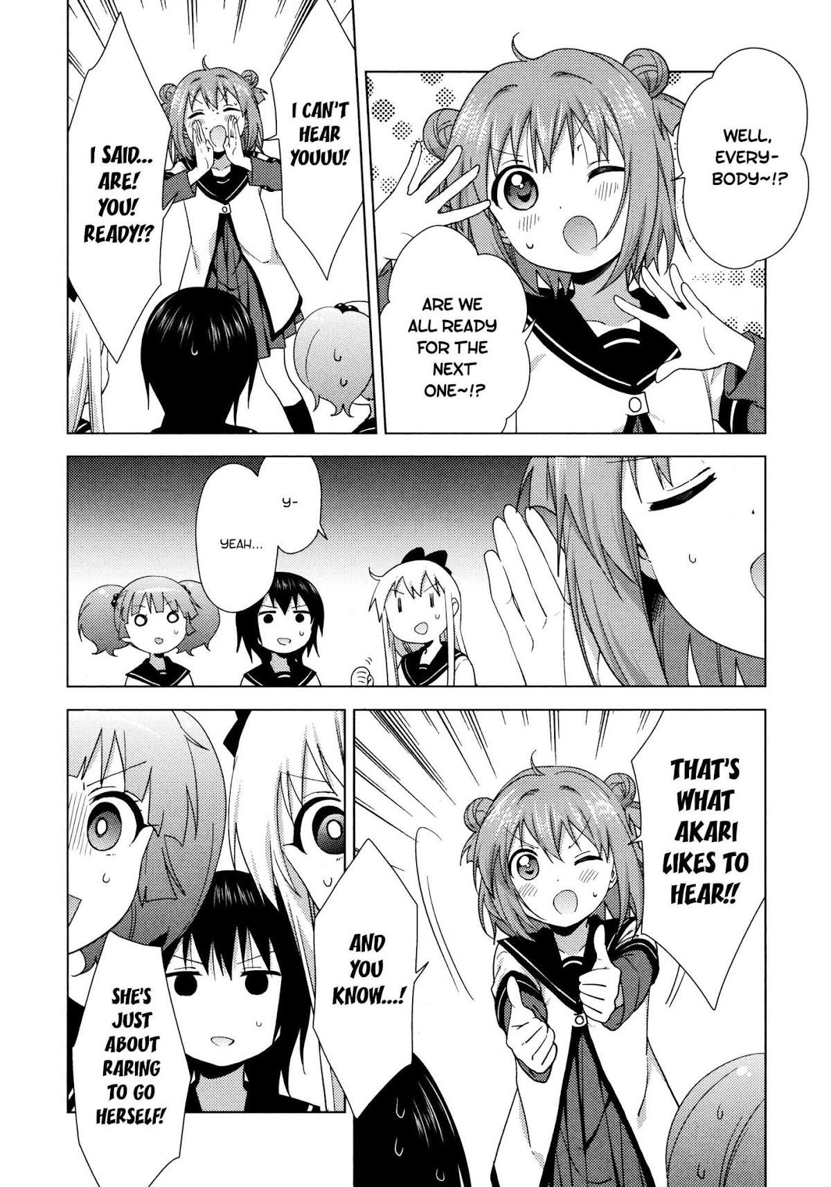 Yuru Yuri Chapter 129 page 6 - Chapter 129: Energy Levels That Shouldn't Even Be Possible